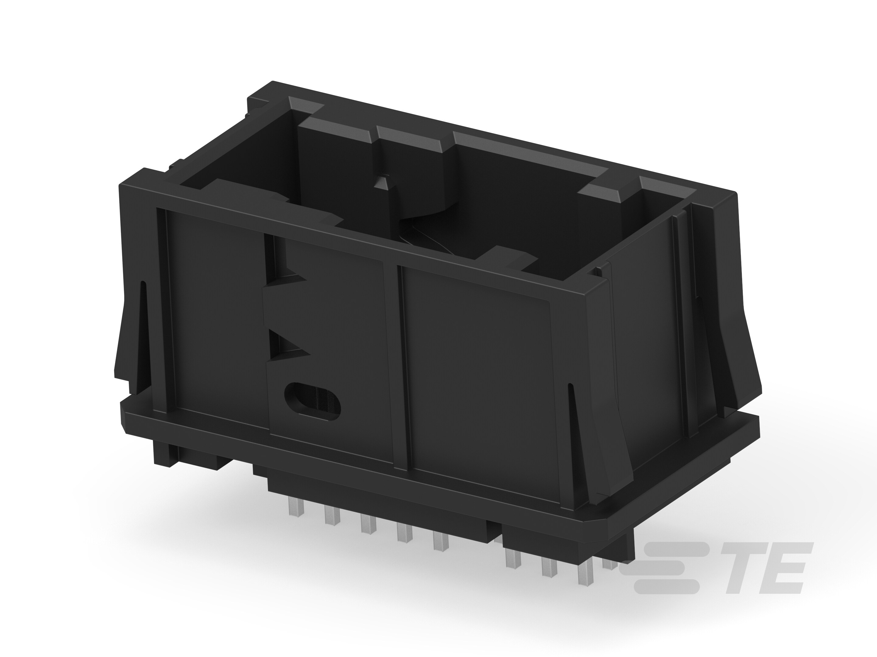 18W MQS STRAIGHT HEADER-185529-1
