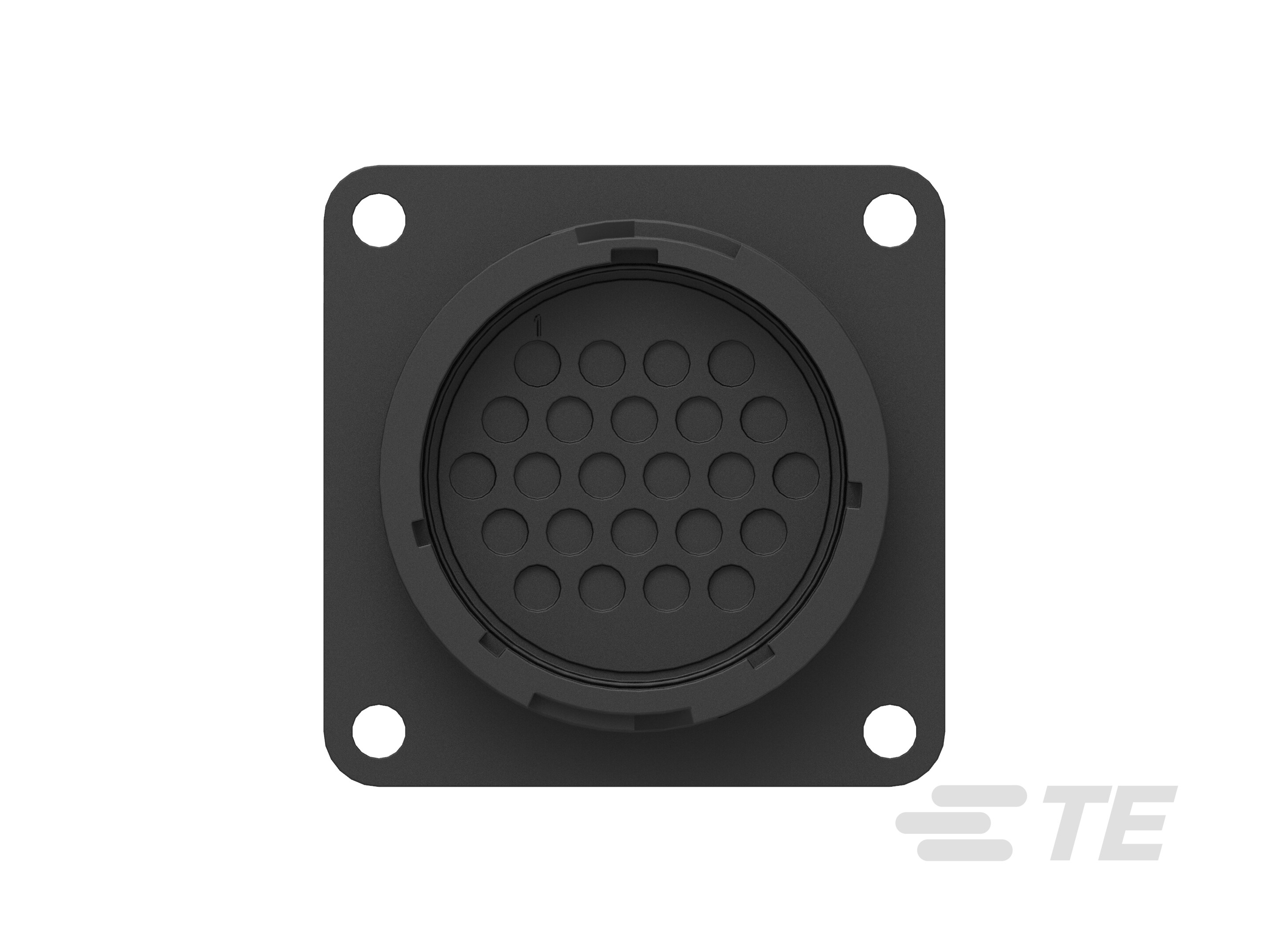206838-1 : AMP 圆形电源连接器 | TE Connectivity
