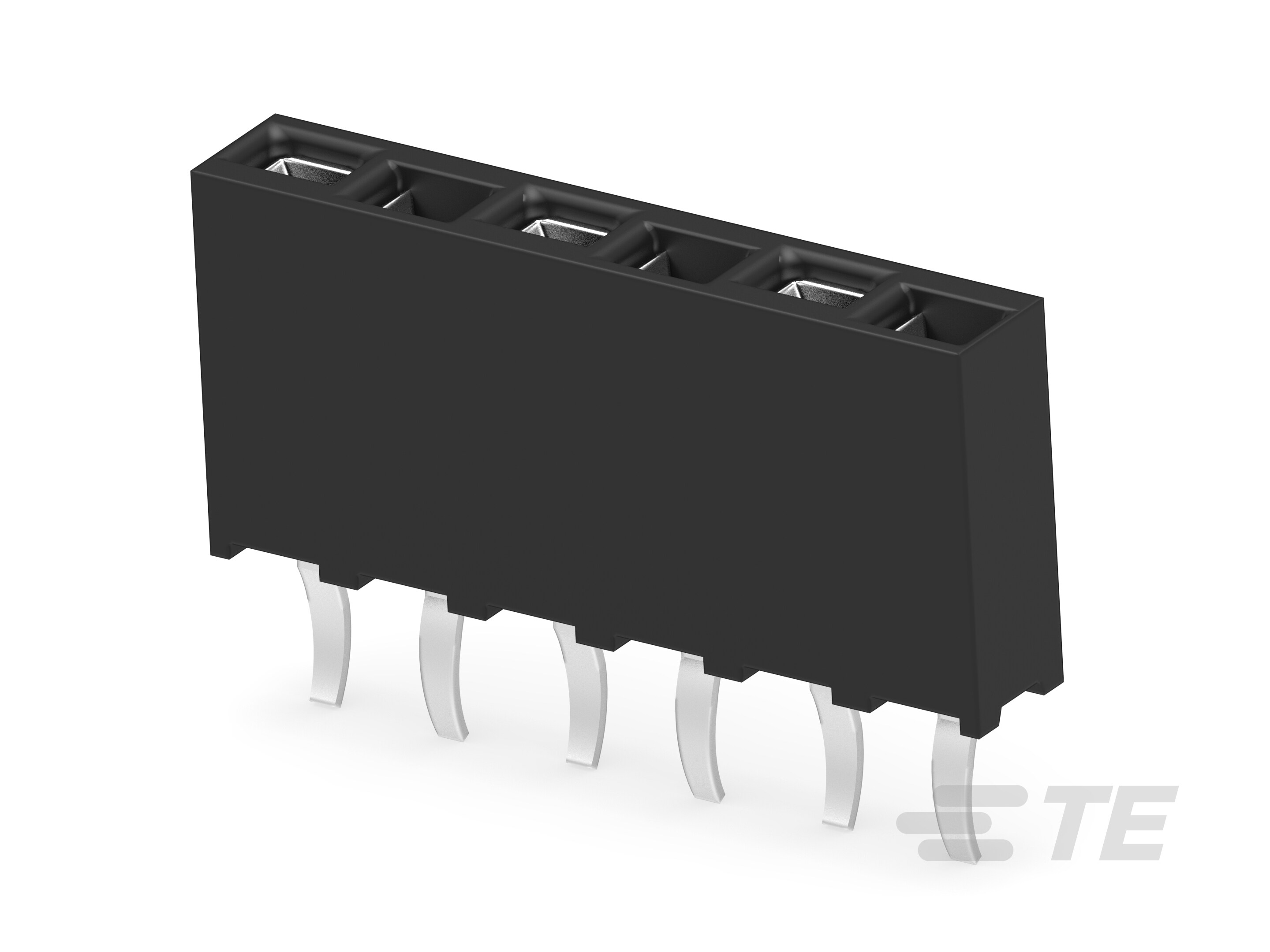 6P HV100 REC CON. TE, 7.0MM,TIN-215298-6