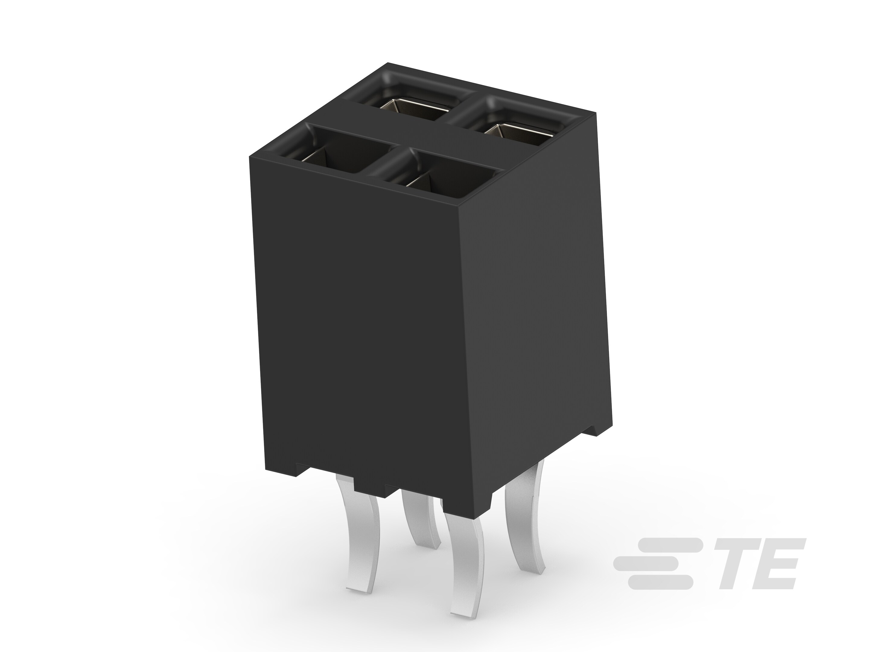 2X2P HV100 REC CON. TE, 7.0MM-215307-2