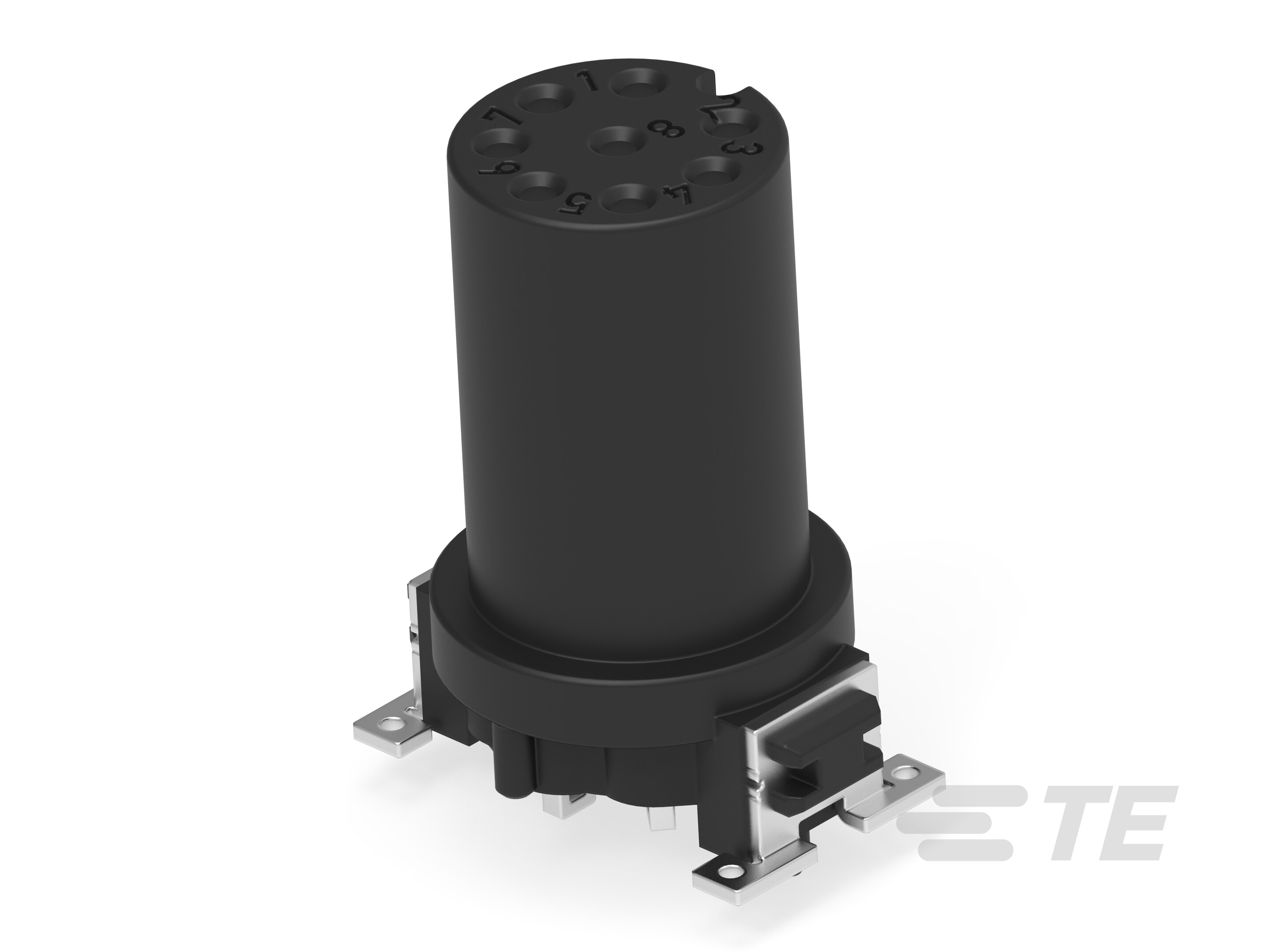 M12 FEMALE, A CODE, 8P, 17MM SMT-254310-E