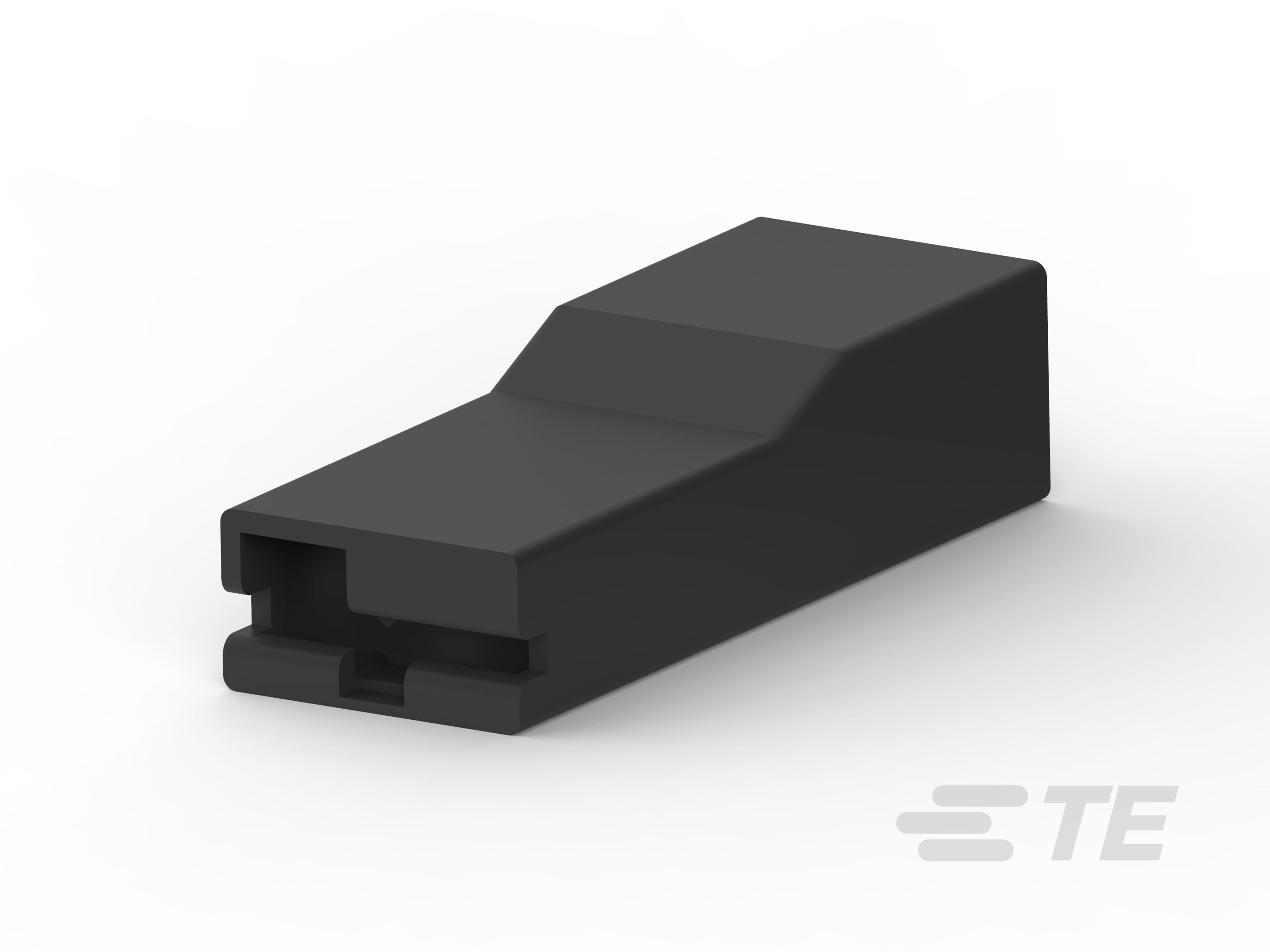 250 FASTON POST INS.,REC.,1 POS,BLACK-280232-5
