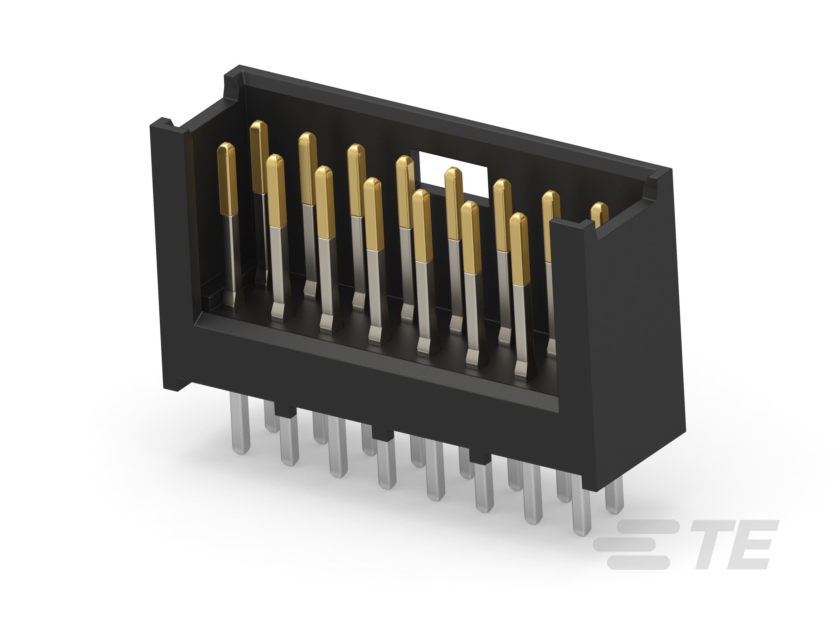 2X8P AMPMODU II SHRD HDR,ST,0.38AU-280385-2