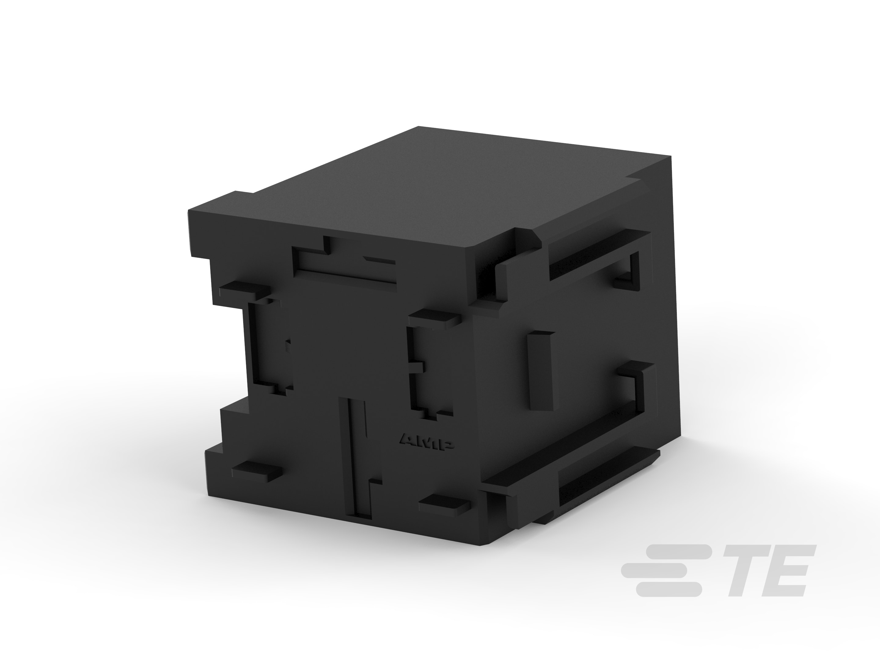 PL 250 REC HSG 4P NYLON BLACK-281852-2