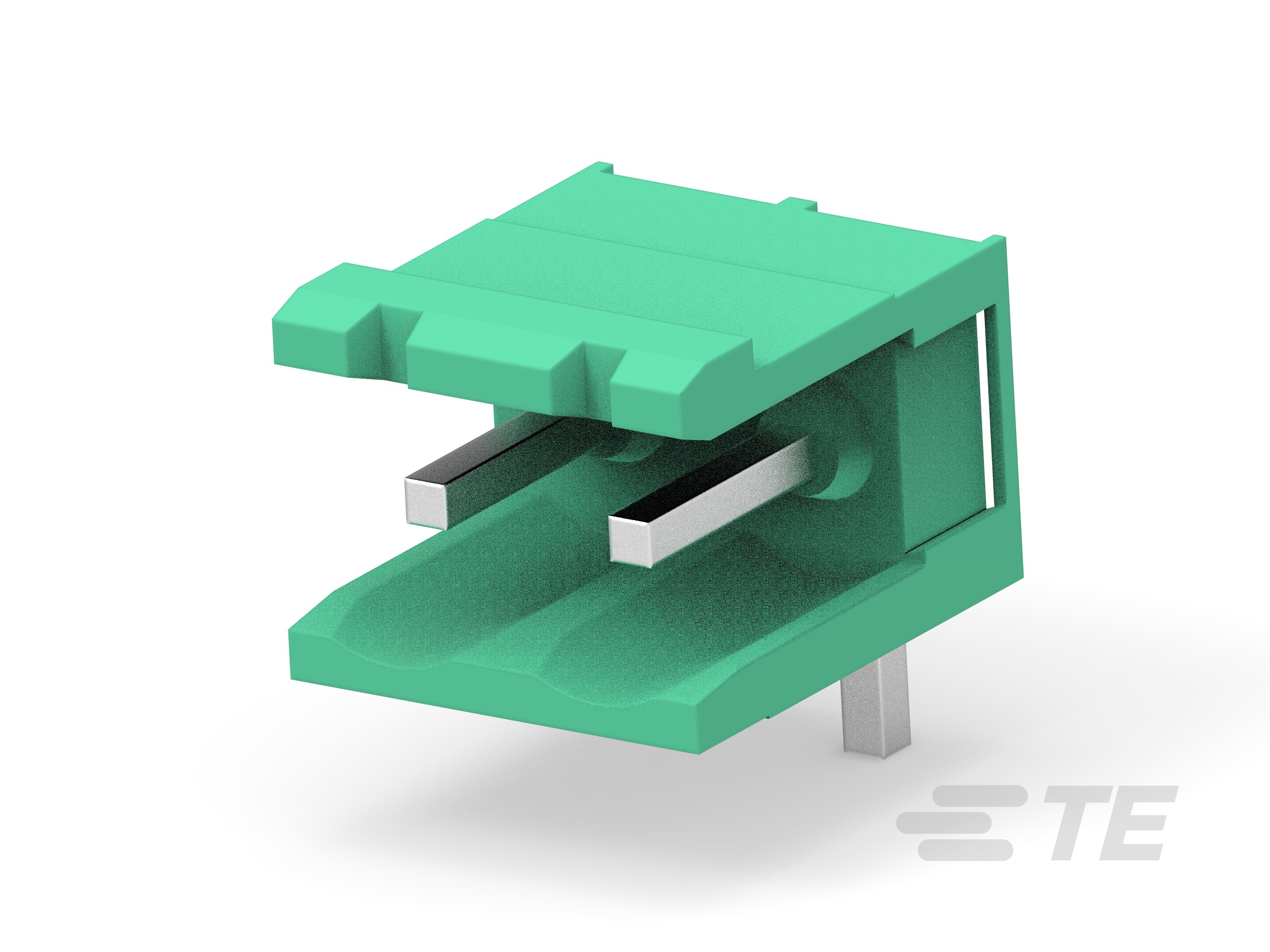 TERMI-BLOK HEADER,ASSY90 2P.5-282814-2