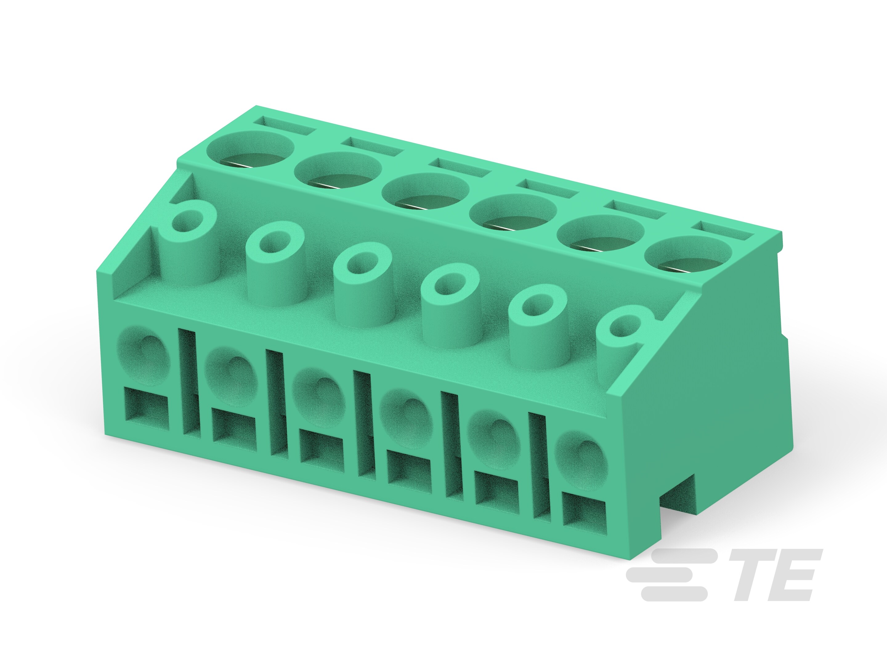 TERMI-BLOK PLUG 90&180DEG 6P.5-282830-6