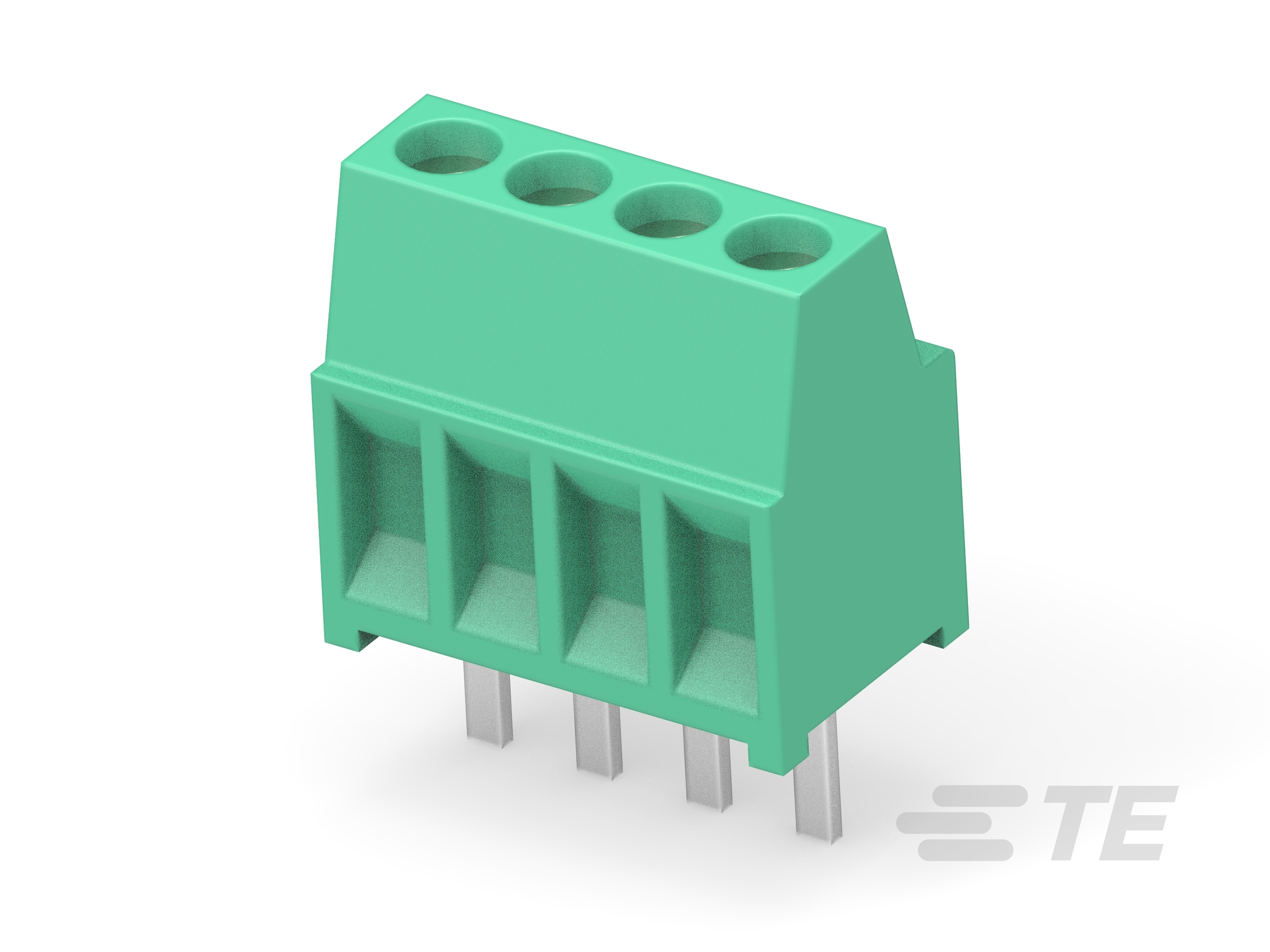 TERMI-BLOK PCB MOUNT, 90 4P.-282834-4