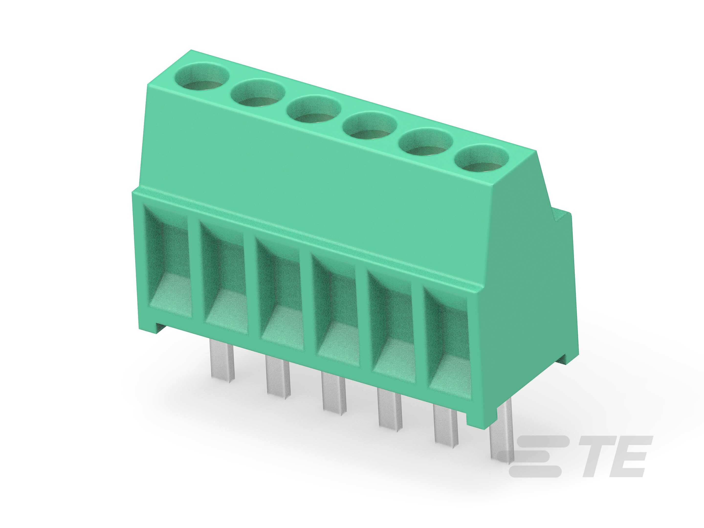TERMI-BLOK PCB MOUNT, 90 6P.-282834-6
