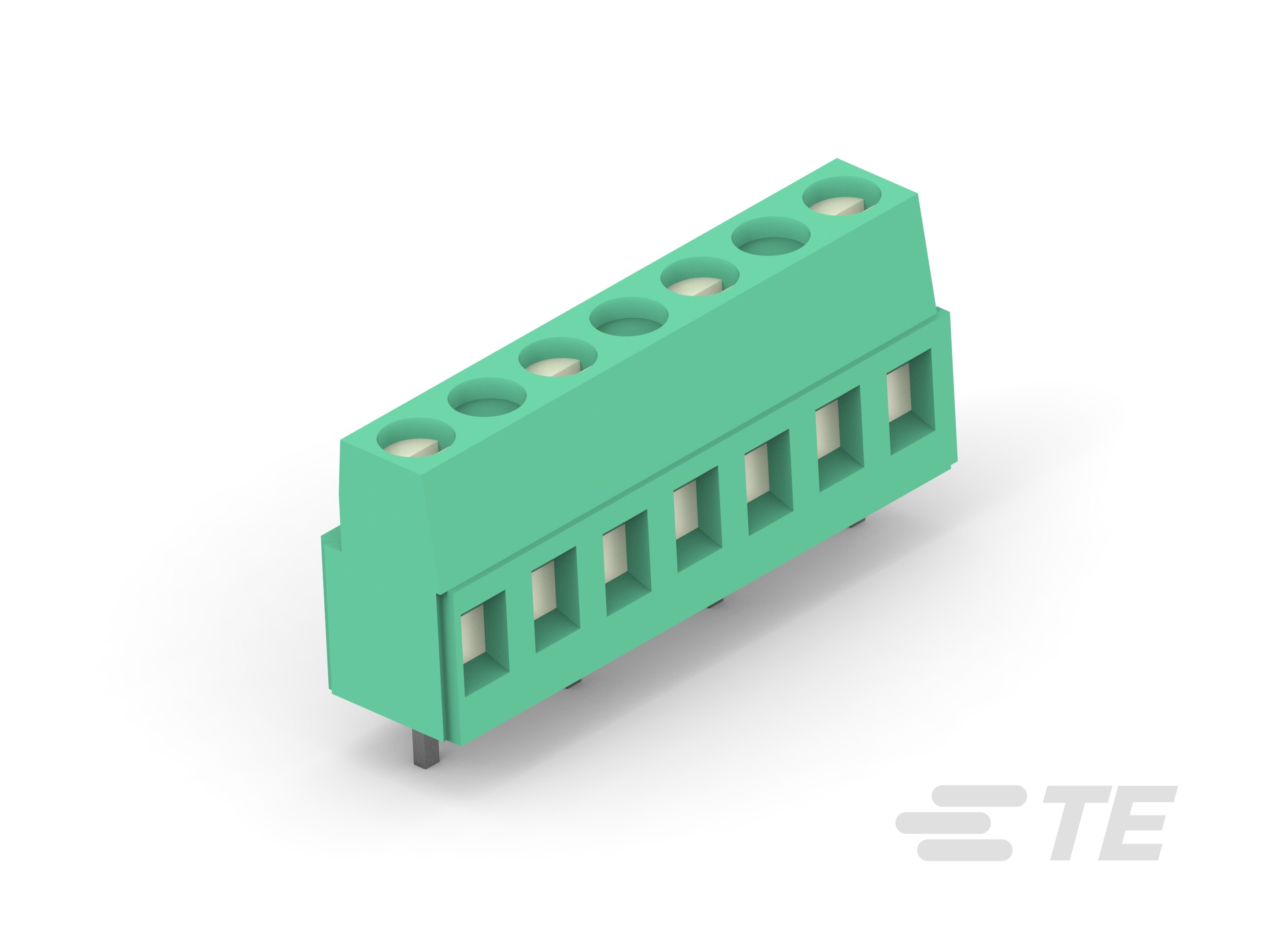 TERMI-BLOK PCB MOUNT  90 7P.1-282843-7