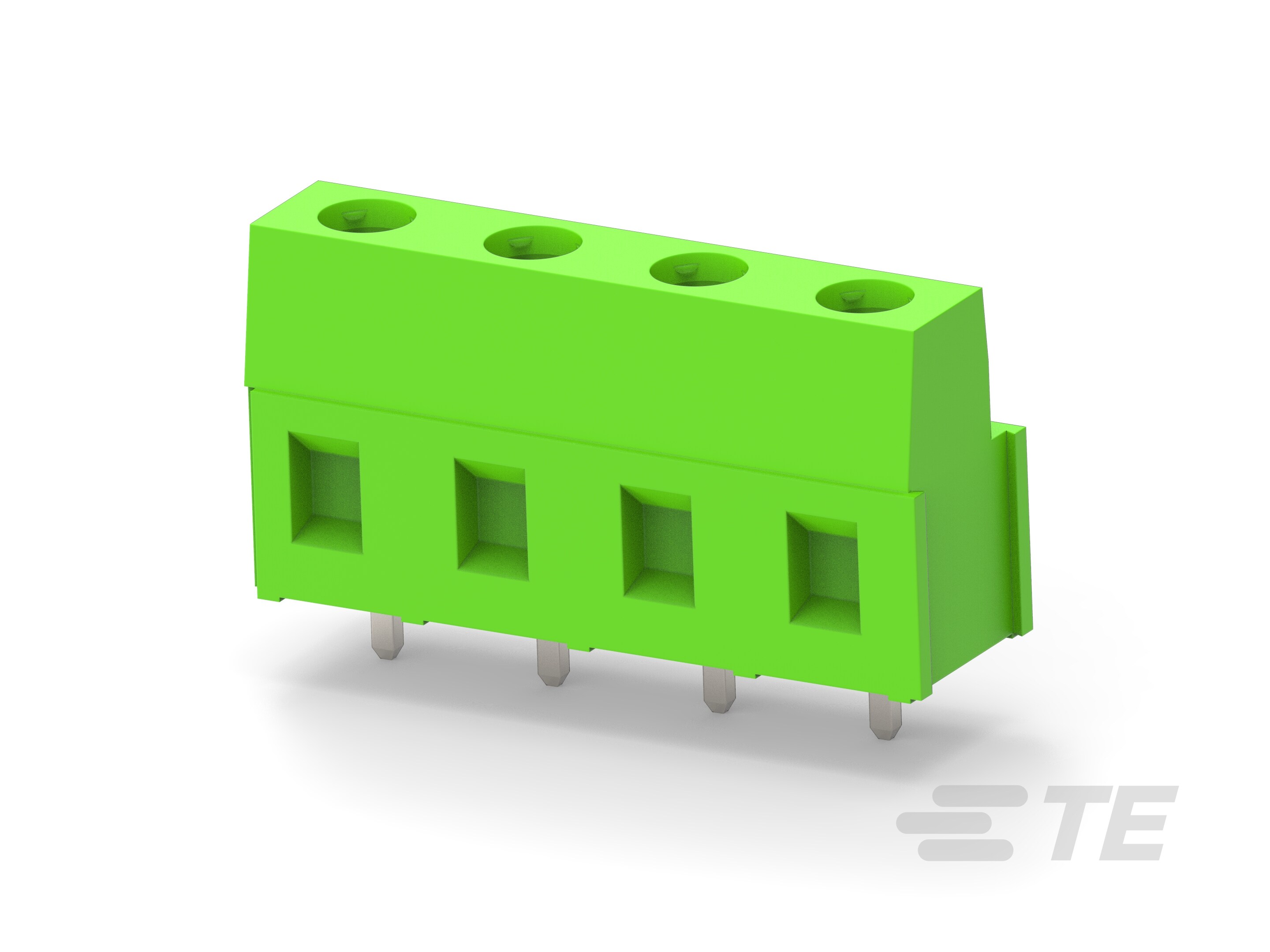 TERMI-BLOK PCB MOUNT  90 4P. 7-282844-5