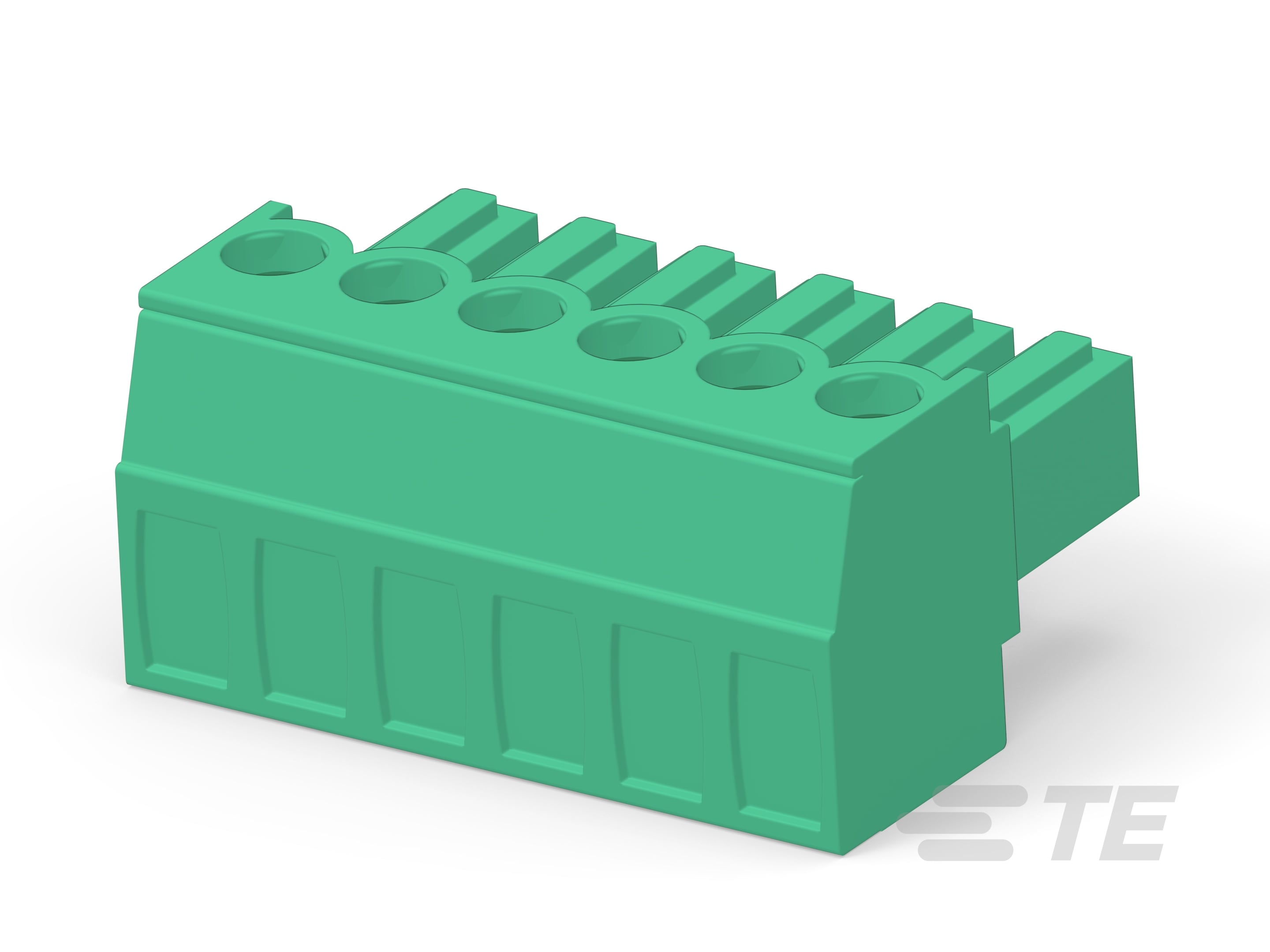 6 POS TERMI-BLOK PLUG STAC 3,8-284507-6