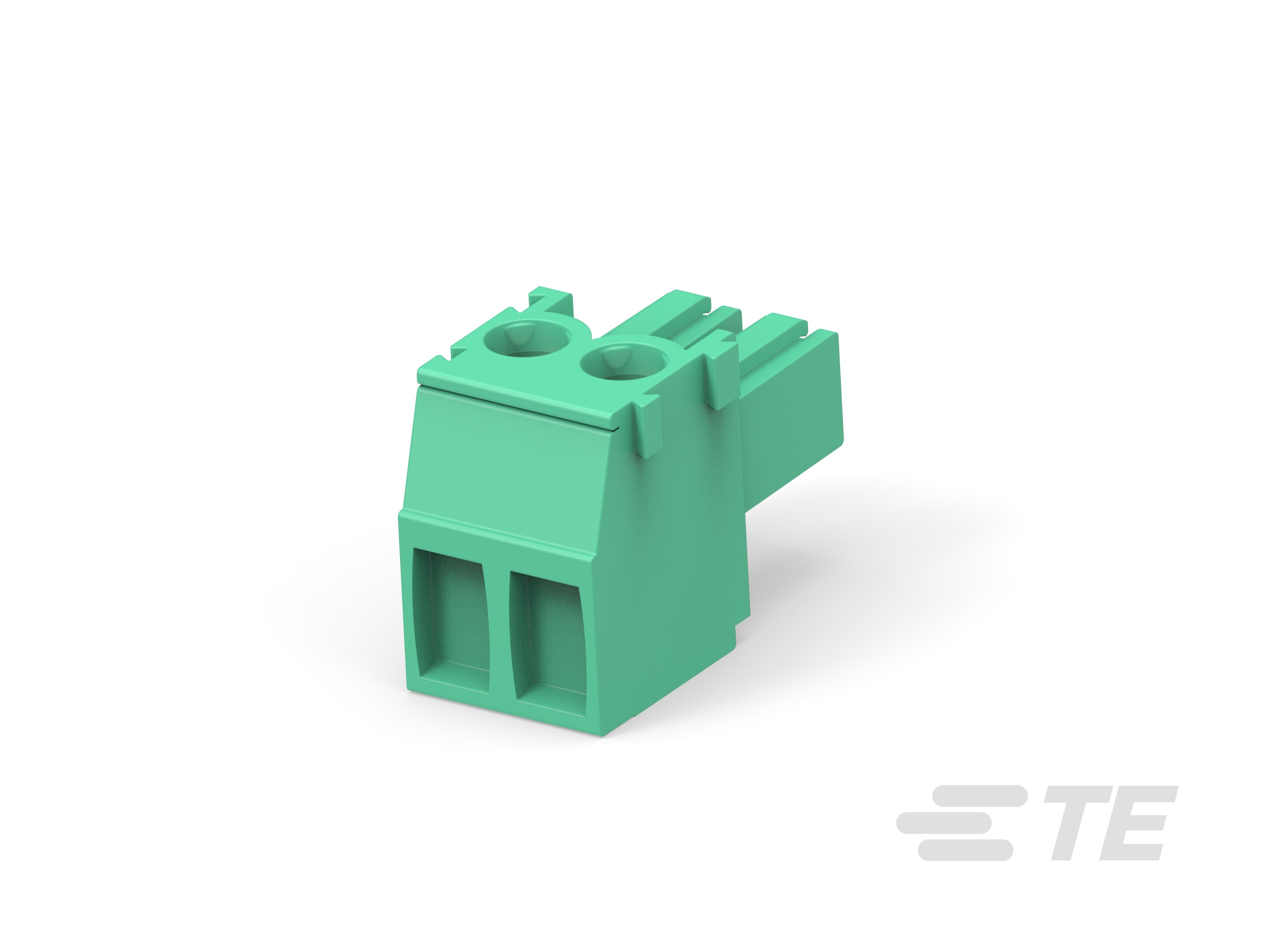 2P TERMI-BLOK PLUG STACK 3,8-284509-2
