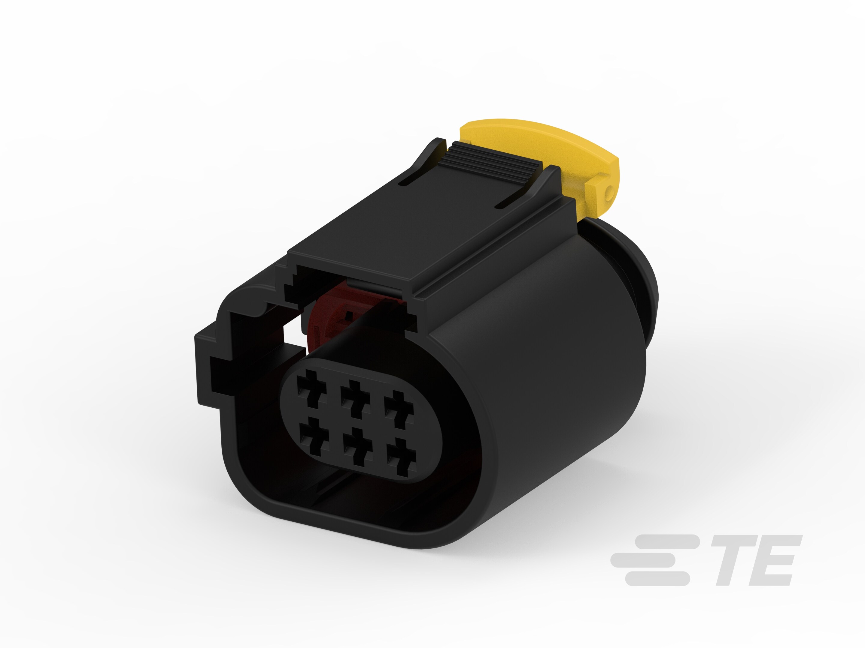 6 POS REC. CONNECTOR FOR MTII-284716-7