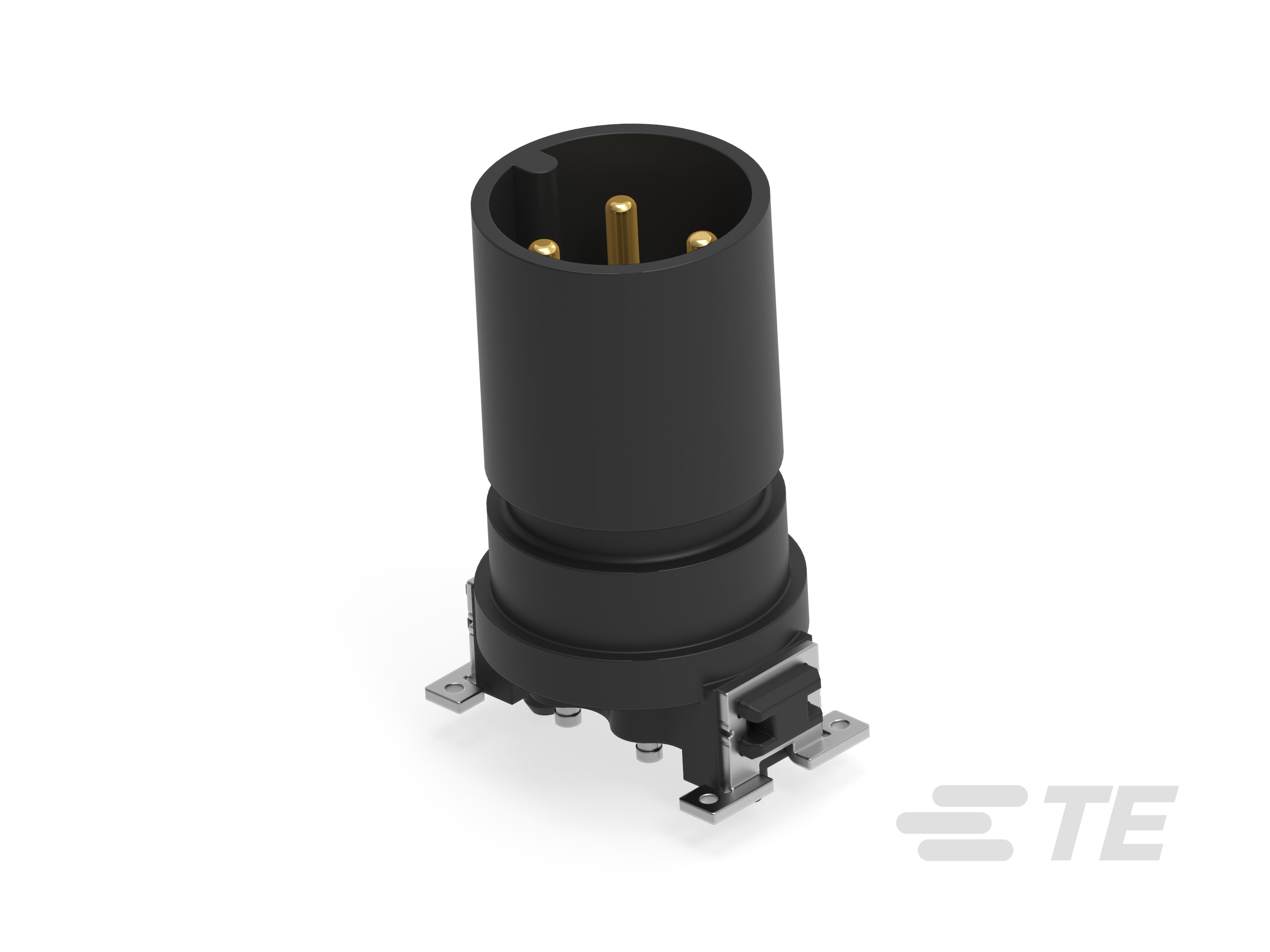 M12 MALE, A CODE, 4P, 10.5MM SMT-284809-E