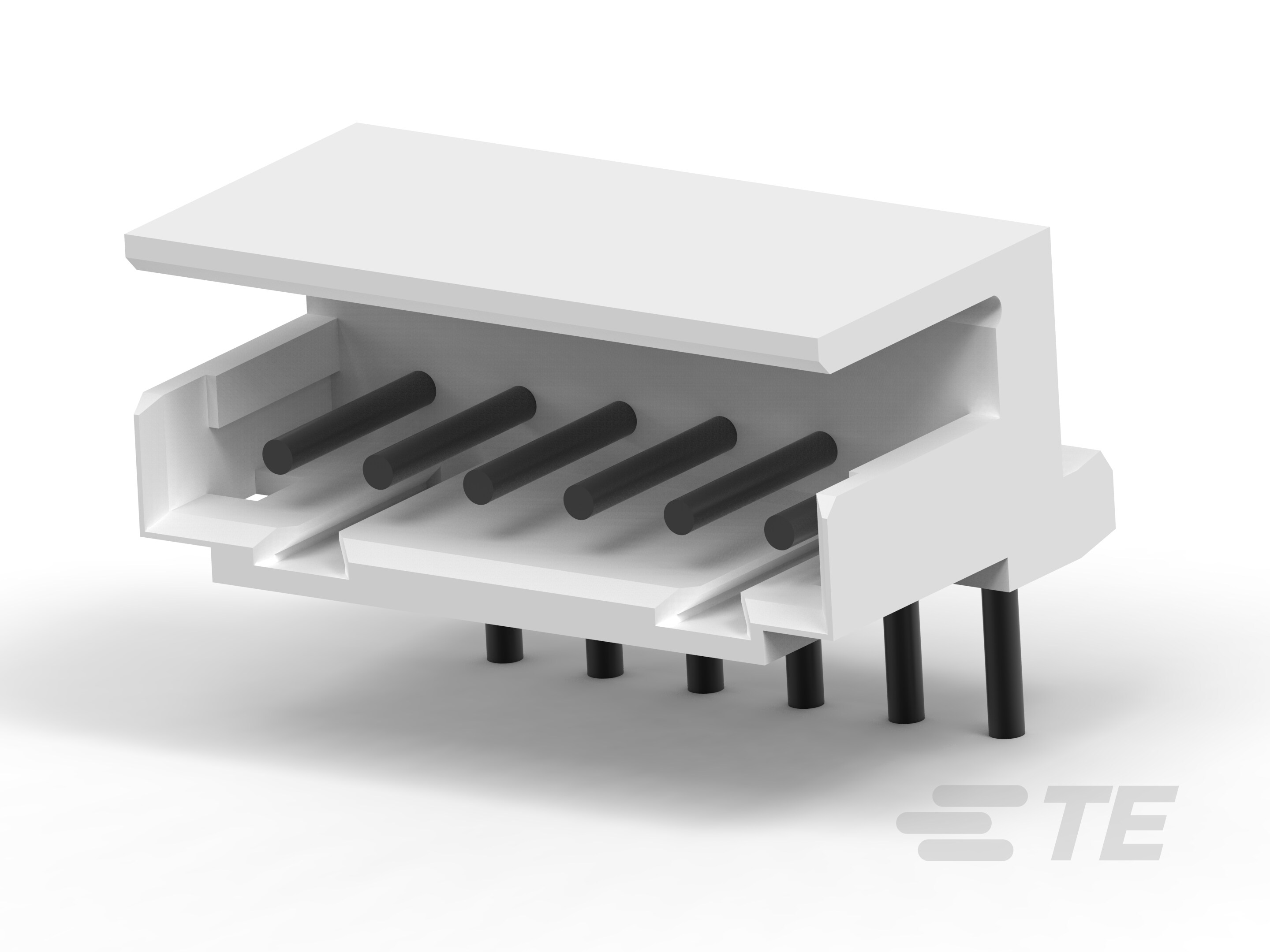 CT P/HDR BOX H ASSY 6P W/KINK-292250-6