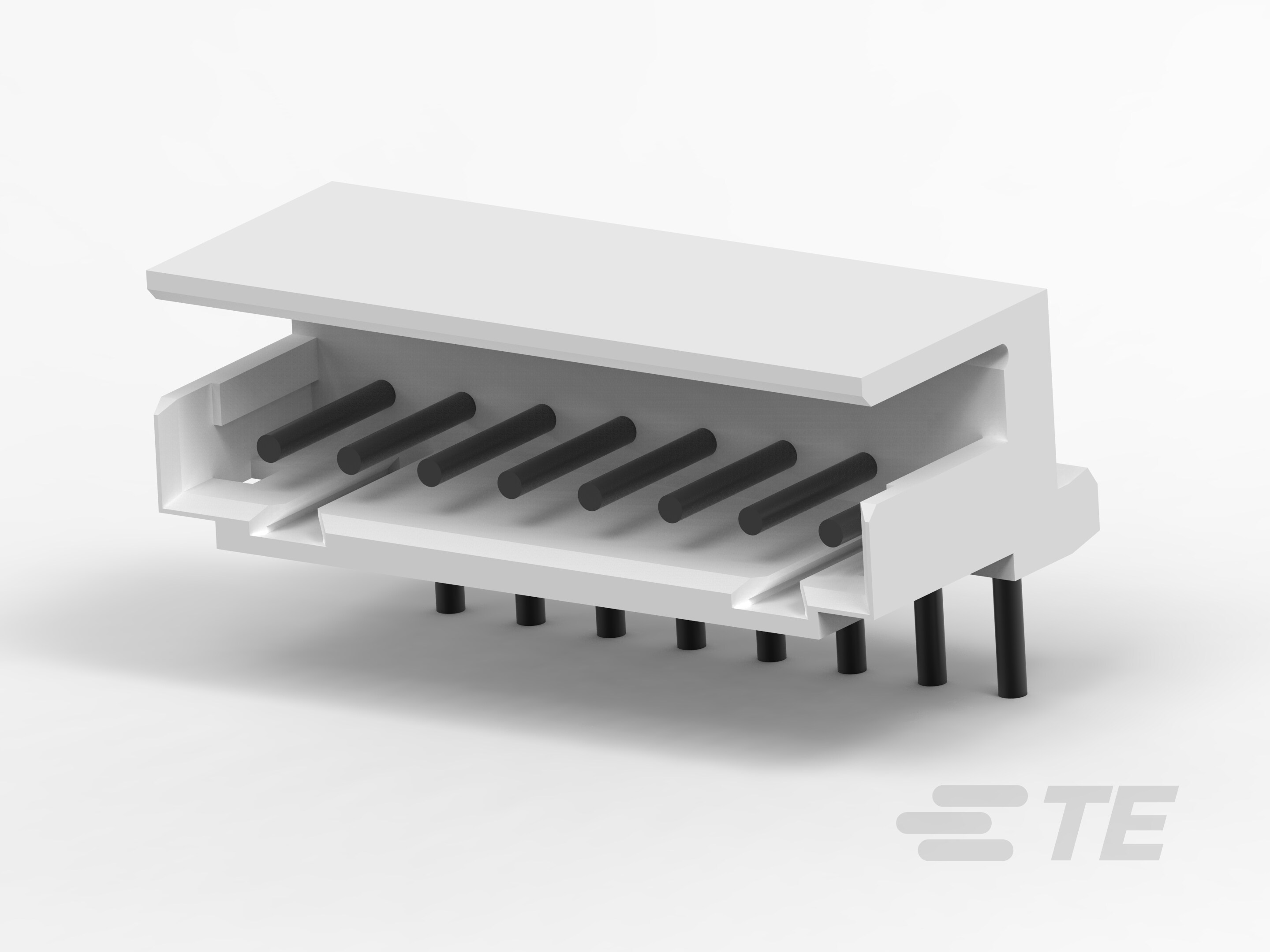 CT P/HDR BOX H ASSY 8P W/KINK-292250-8