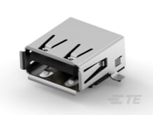 Std USB Type A, R/A, T/H-292303-1
