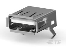Std USB Type A, R/A, SMT, Offset,Natural-292303-7