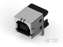 STD USB TYPE B, R/A, T/H-292317-4