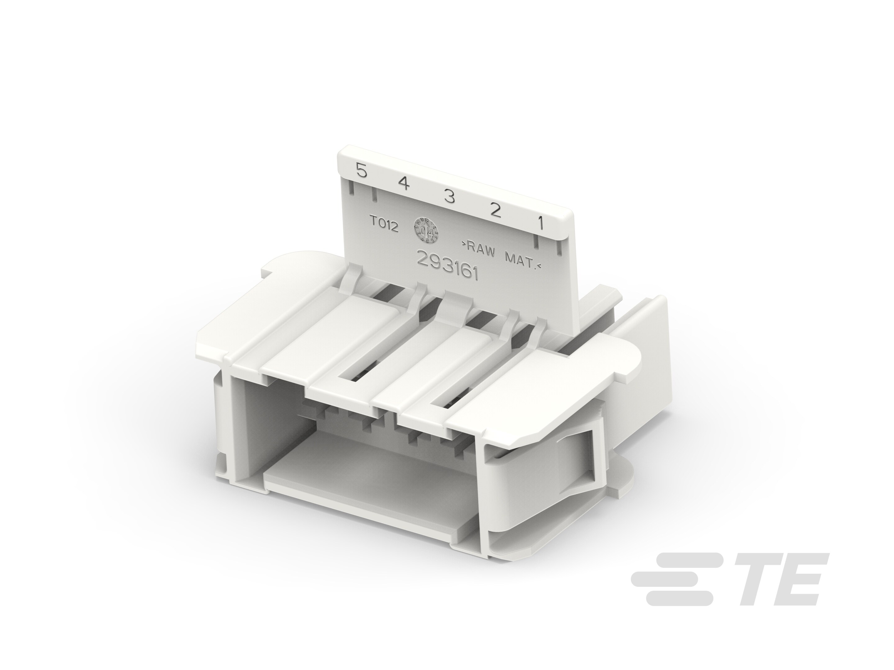 5 POS. FASTIN-FASTON* TAB HSG, RAST5-293161-1