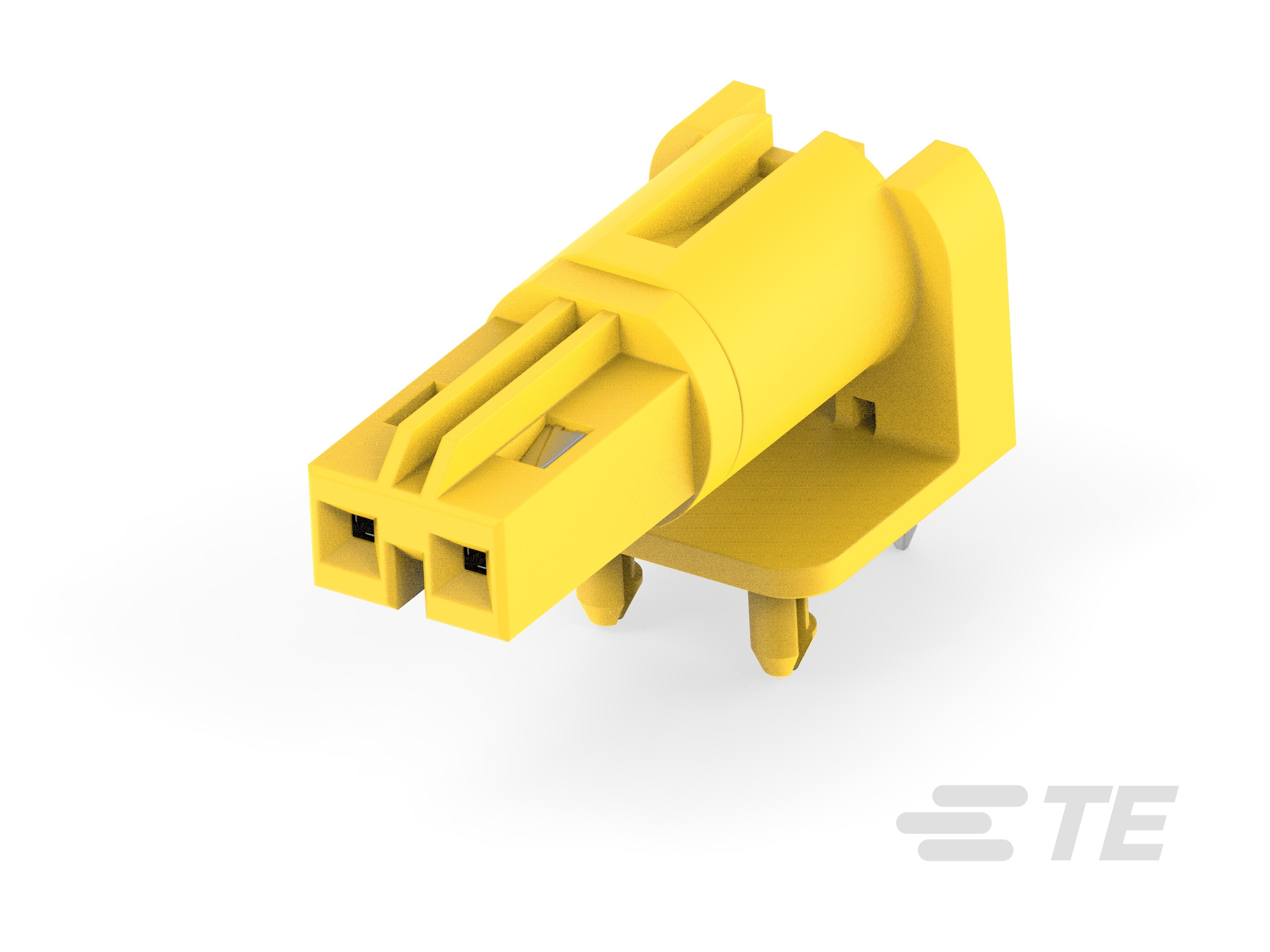 NECTOR S PCB PLUG 90 DEG LV-2 YELLOW-293311-6