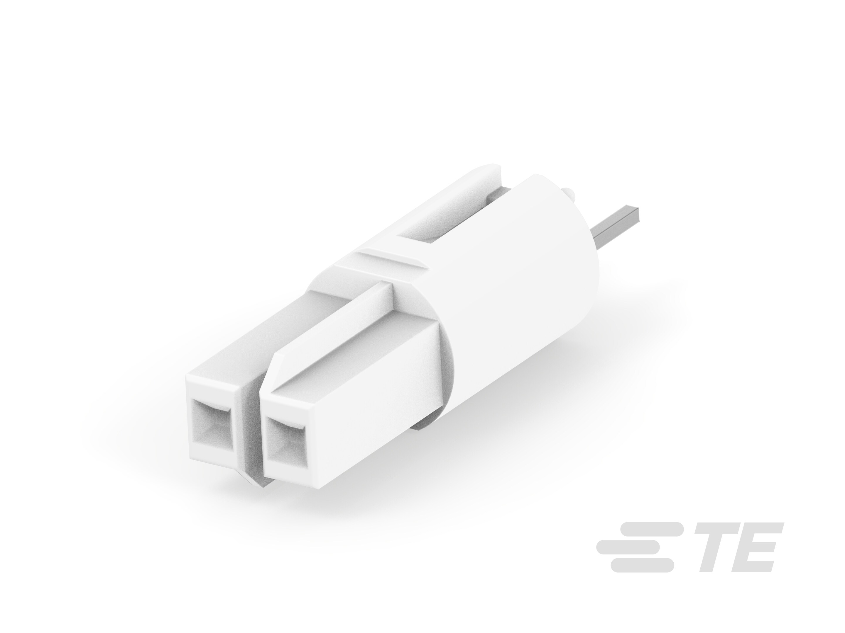 NECTOR S PCB PLUG STR HV-2 WHITE-293655-1