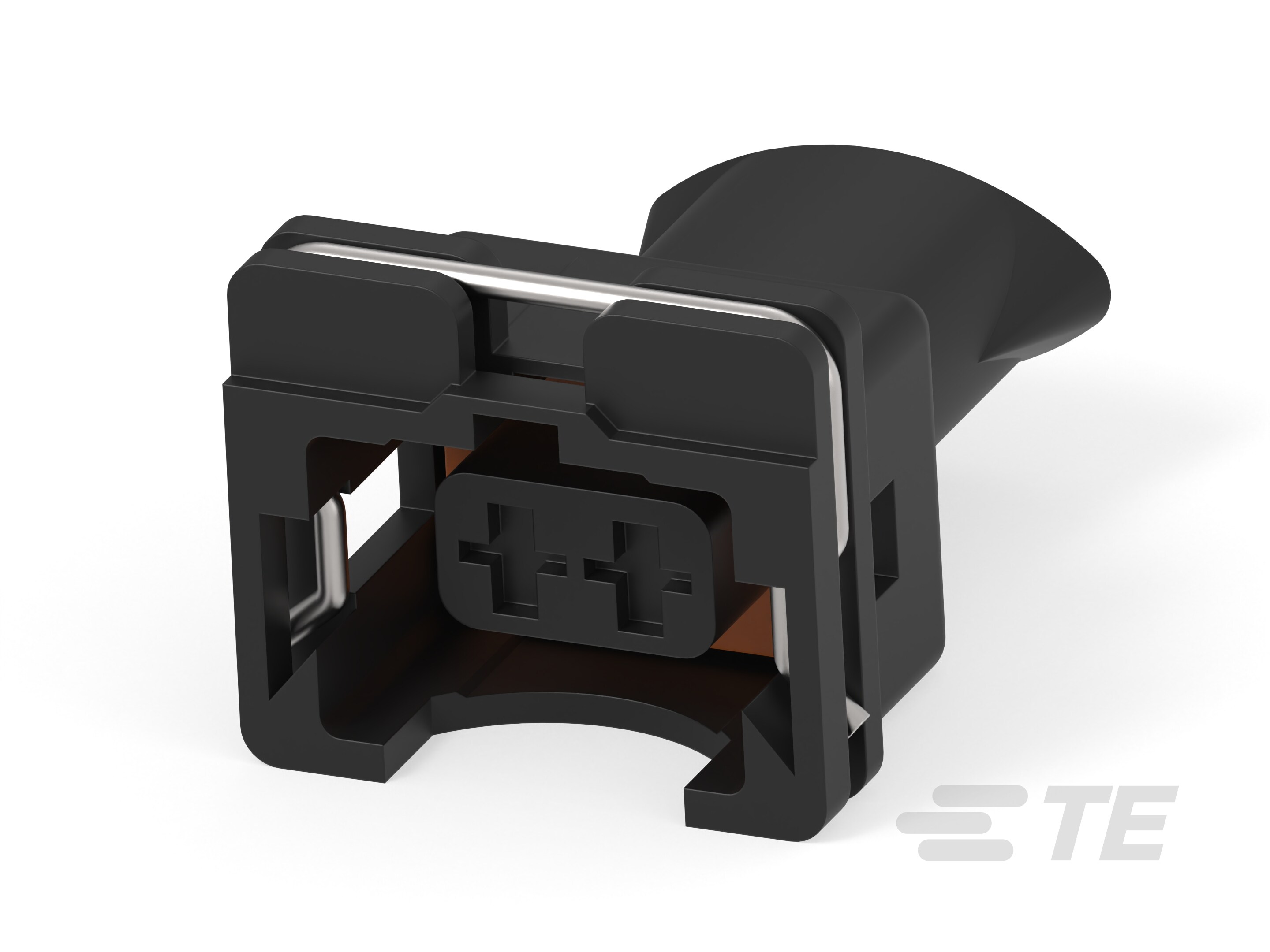 2 WAY JPT CONN ASSY BLACK-347883-5