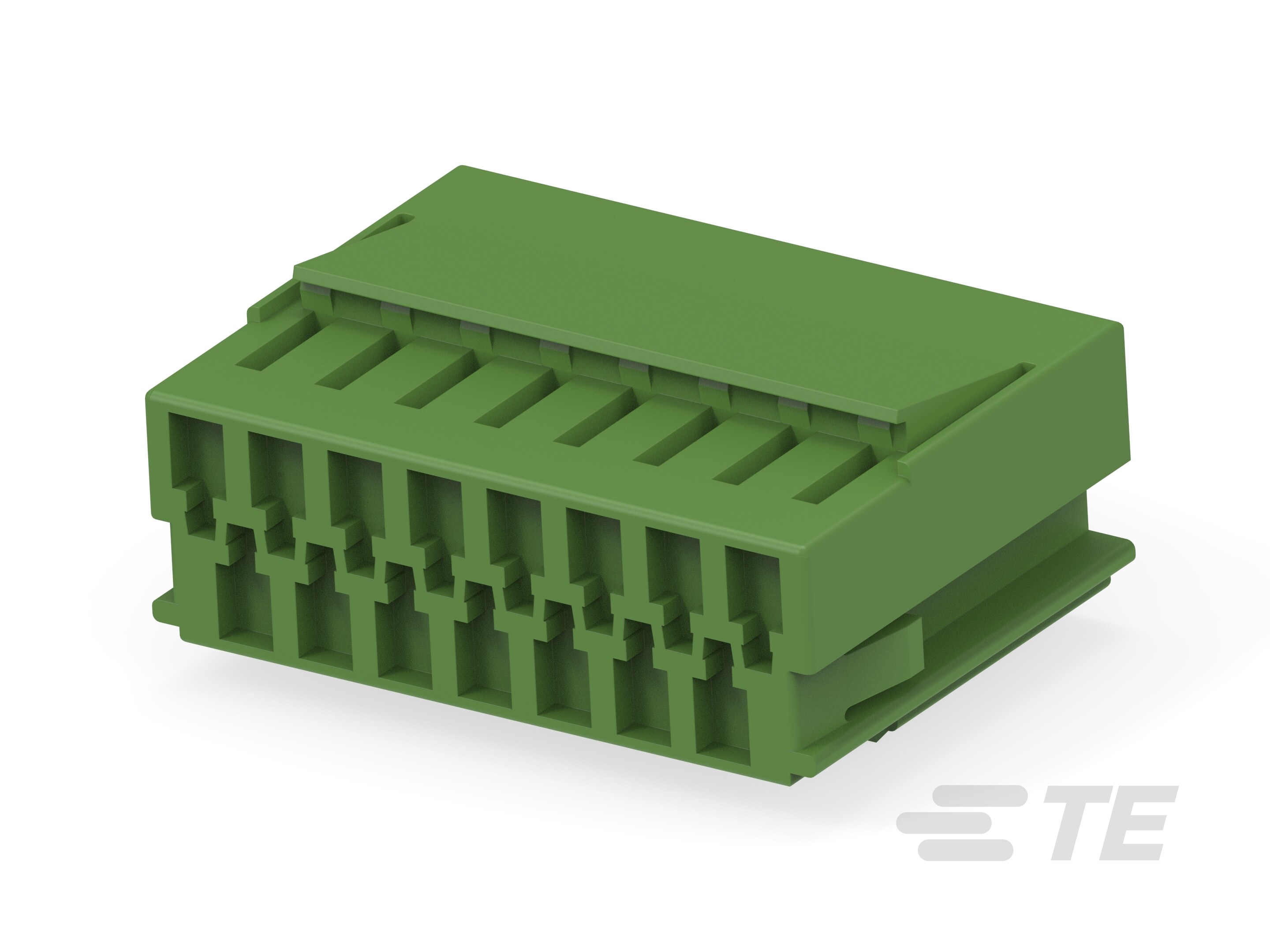 LIF CONN. SUB PLUG 15P GREEN-353665-4