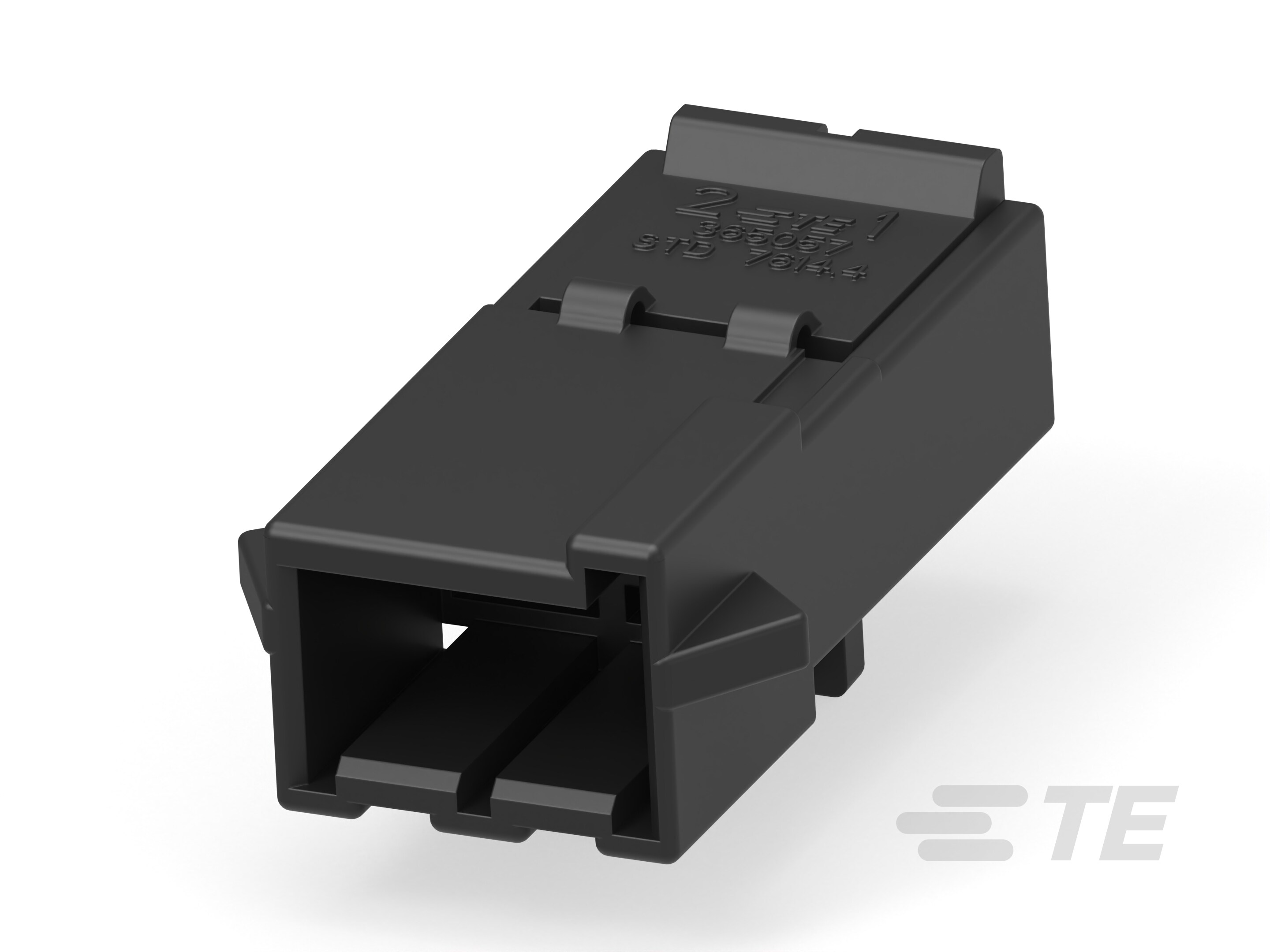 2P TAB HSG BLK-365057-3