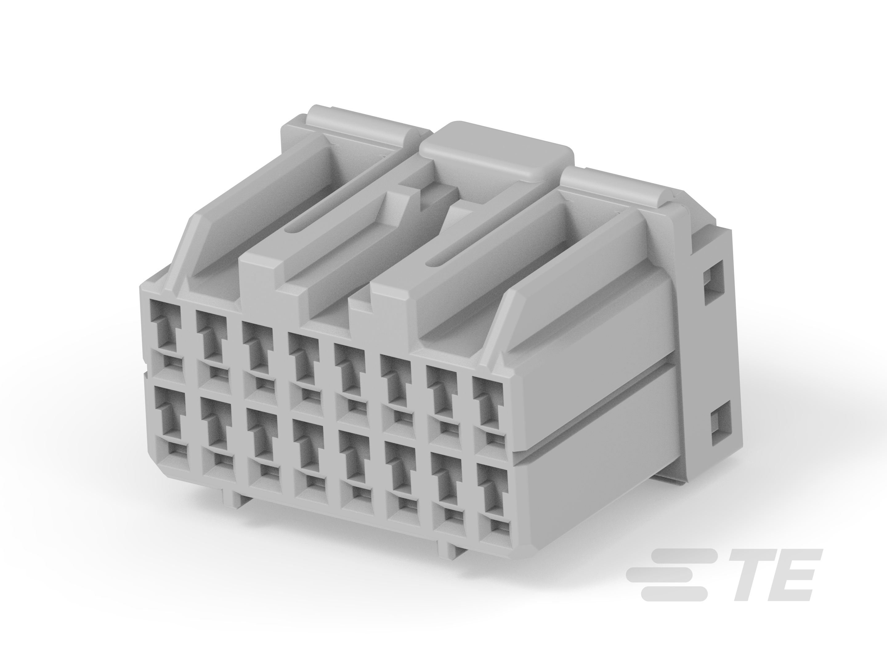 040/070 HYB 16P PLUG HSG GRY-368134-6
