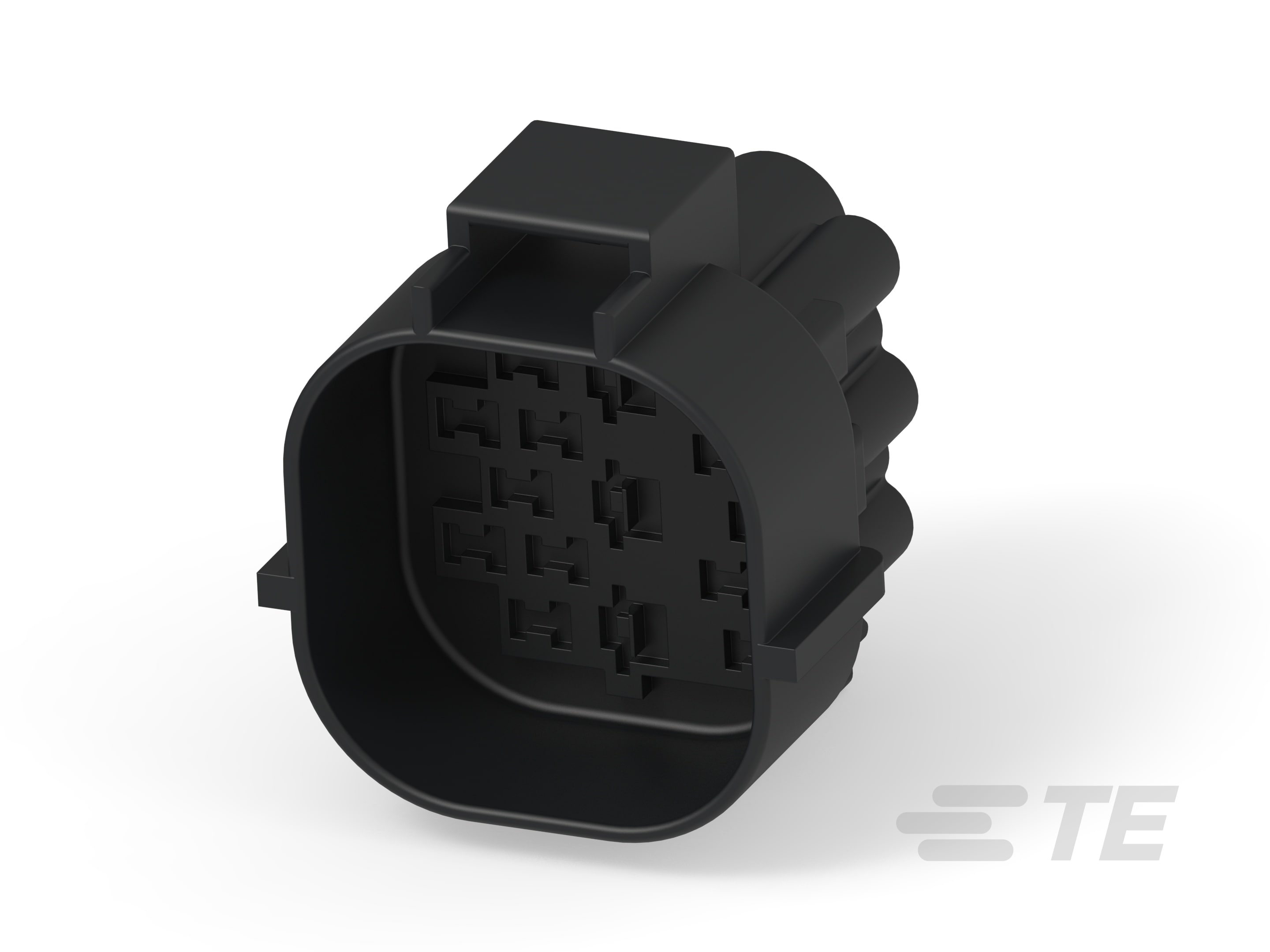 E-S MK-2(+) 15P CAP HSG BLACK-368301-1