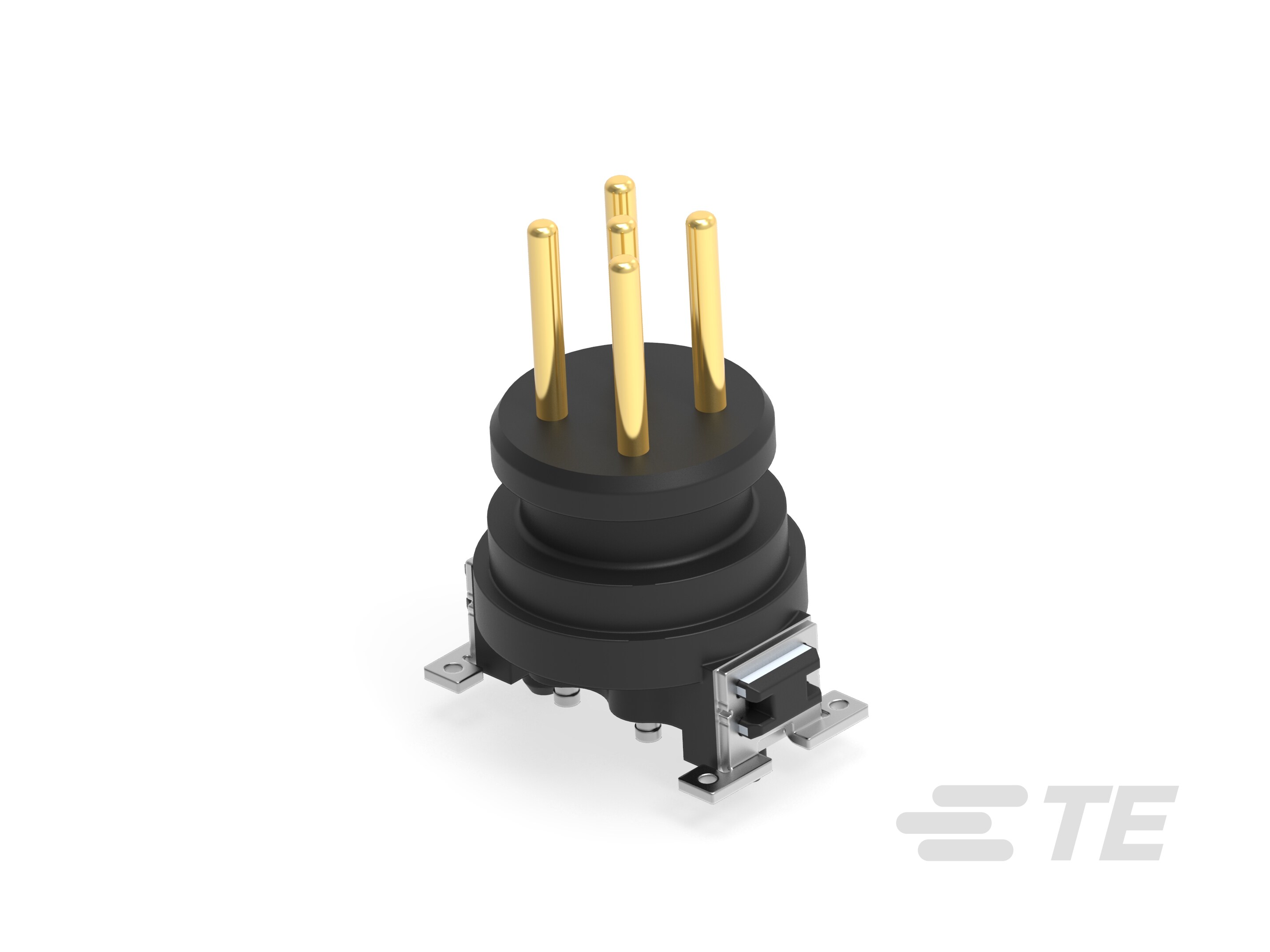 M12 MALE, UNI CODE, 5P, 10.5MM SMT, DI-394337-E