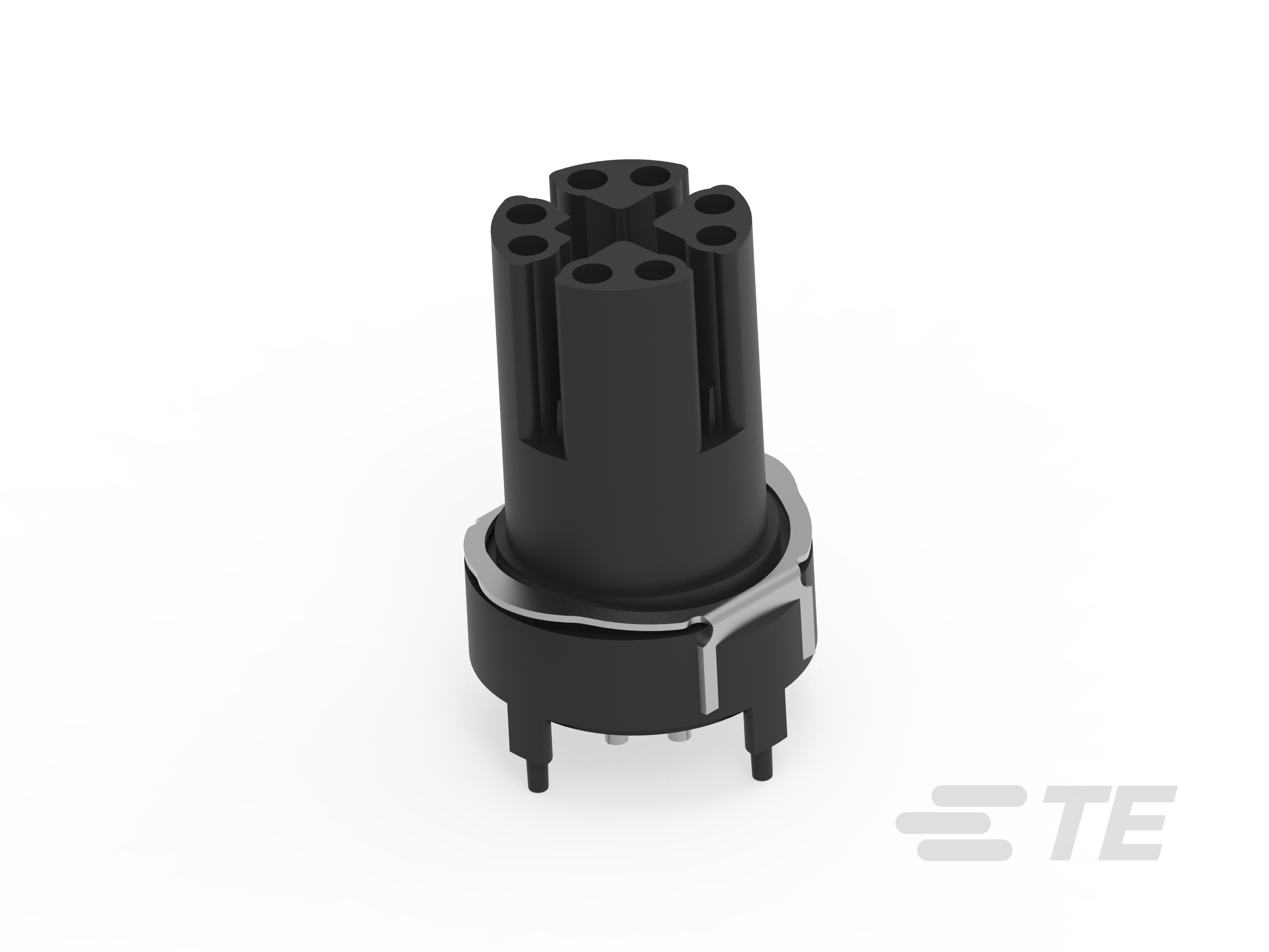 M12 FEMALE, X CODE, 8P, 17MM SMT, CAT6A-394811-E