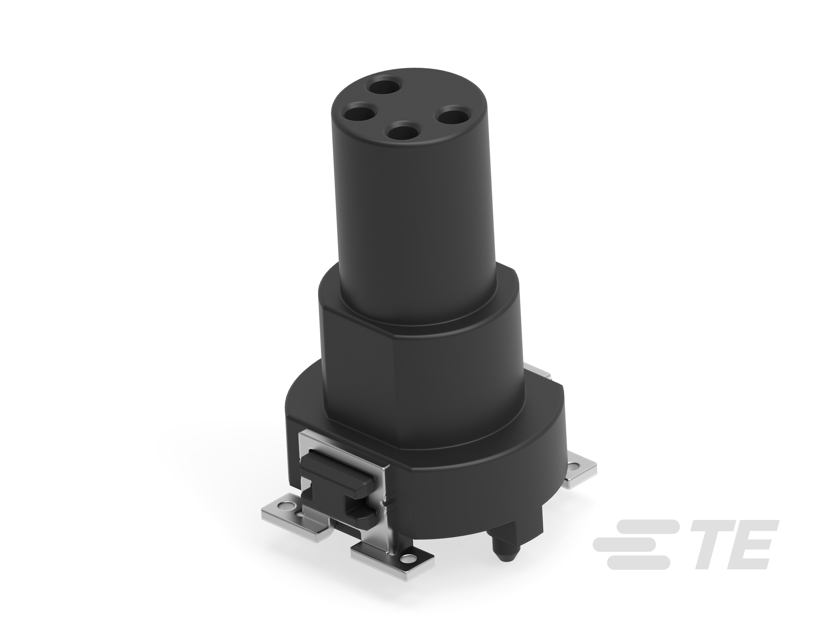 M8 FEMALE, A CODE, 4P, 16.25MM SMT-464432-E