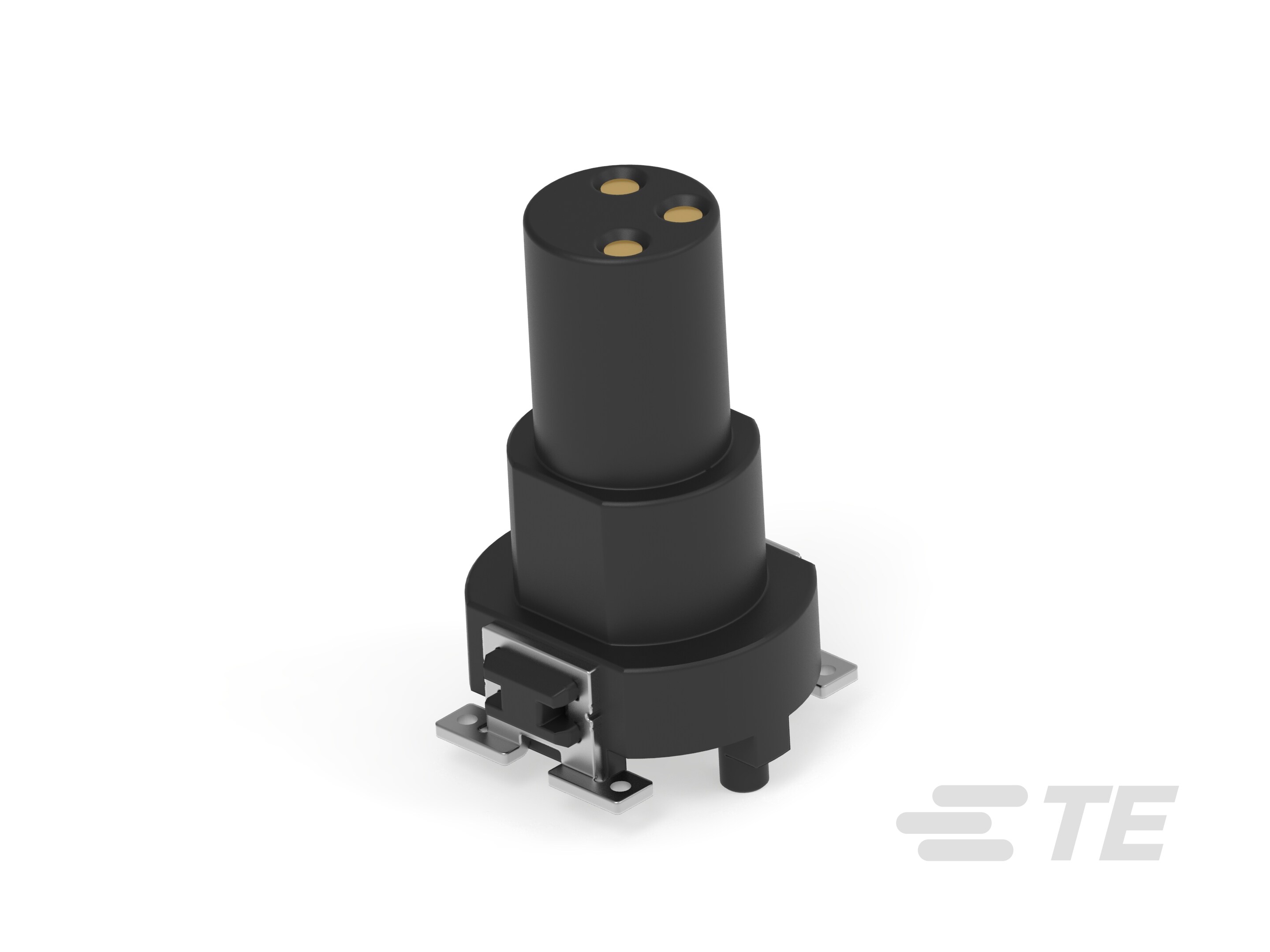 M8 FEMALE, A CODE, 3P, 16.25MM SMT-484599-E