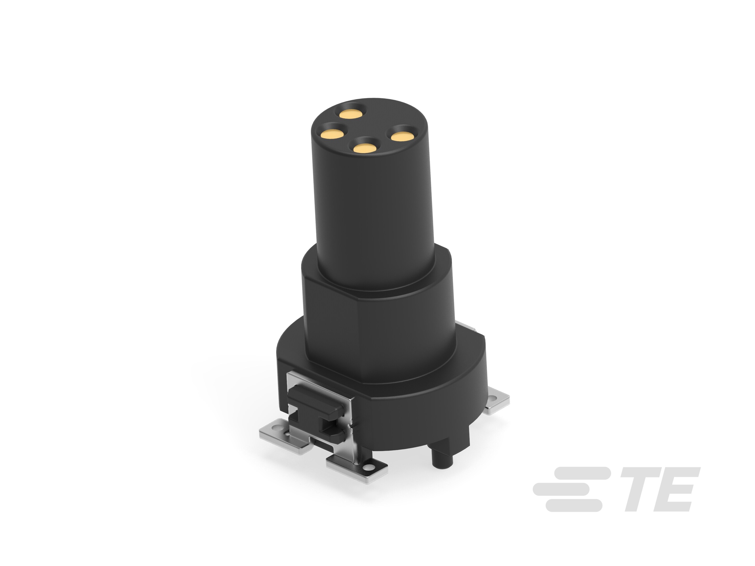 M8 FEMALE, A CODE, 4P, 16.25MM SMT-494375-E