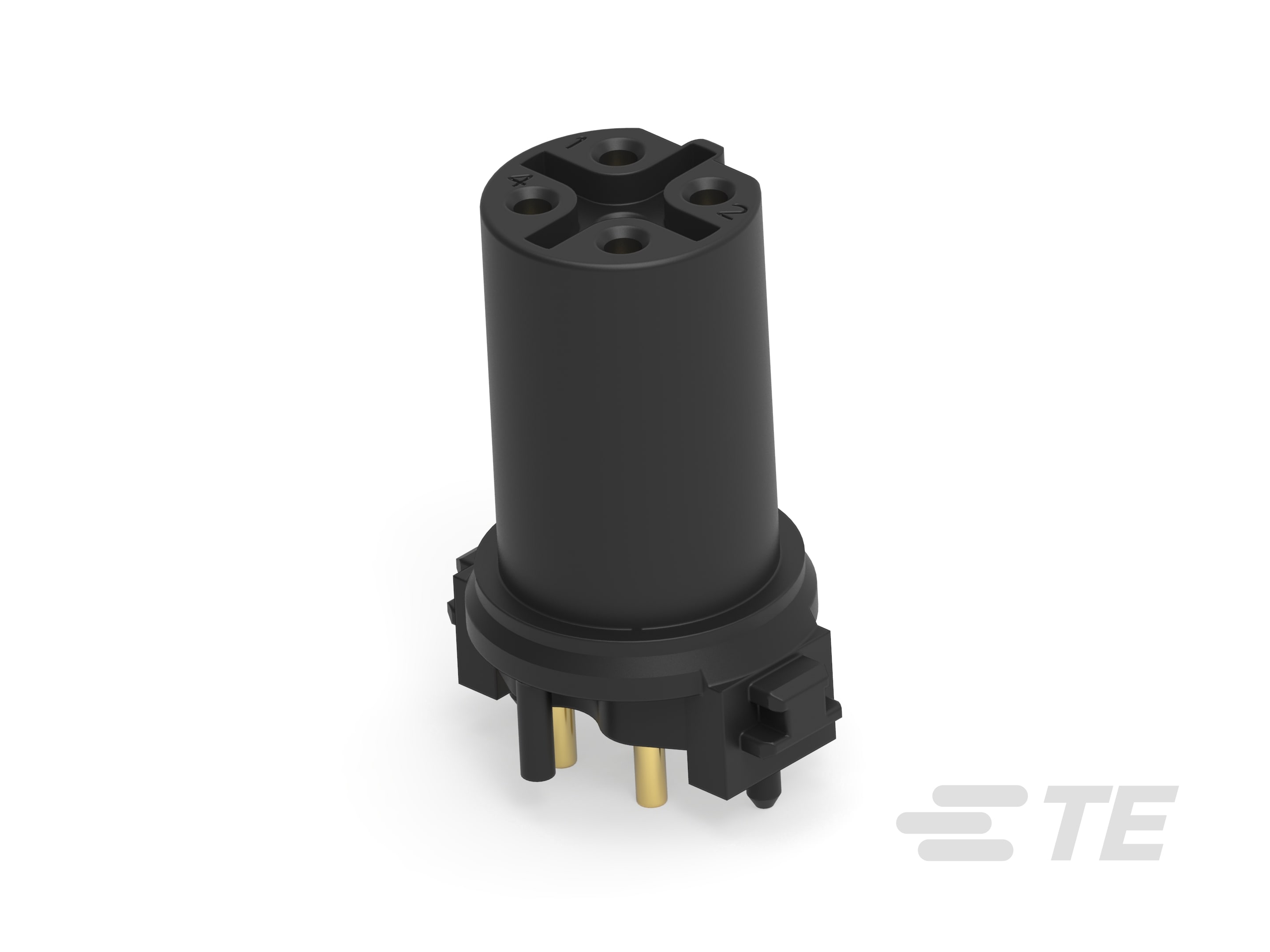 M12 FEMALE, B CODE, 5P, 17MM THR-494562-E