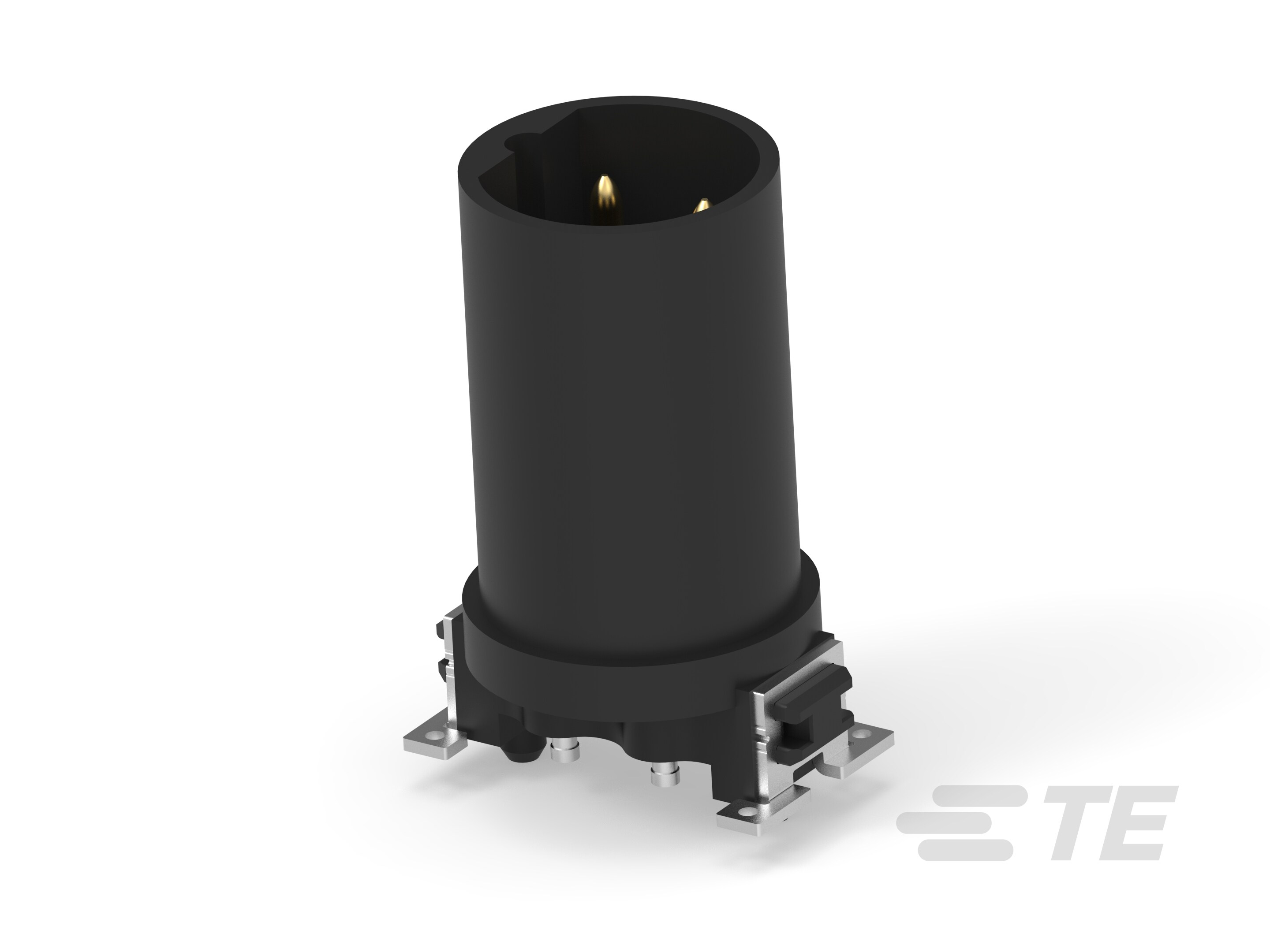 M12 MALE, B CODE, 4P, 10.5MM SMT-2498638-1