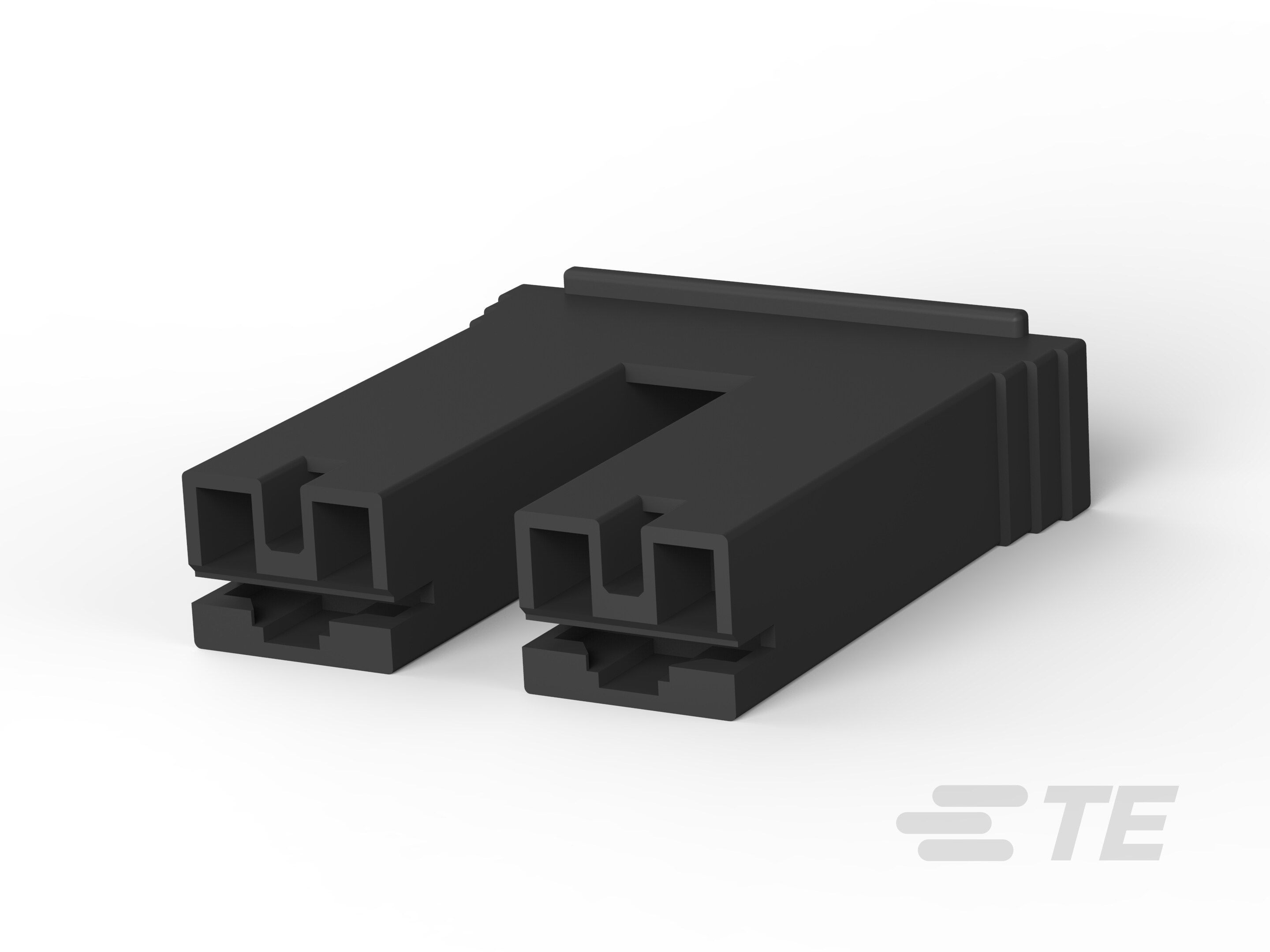 PL&STANDARD FASTON 250 HOUSING REC BLA-520935-3