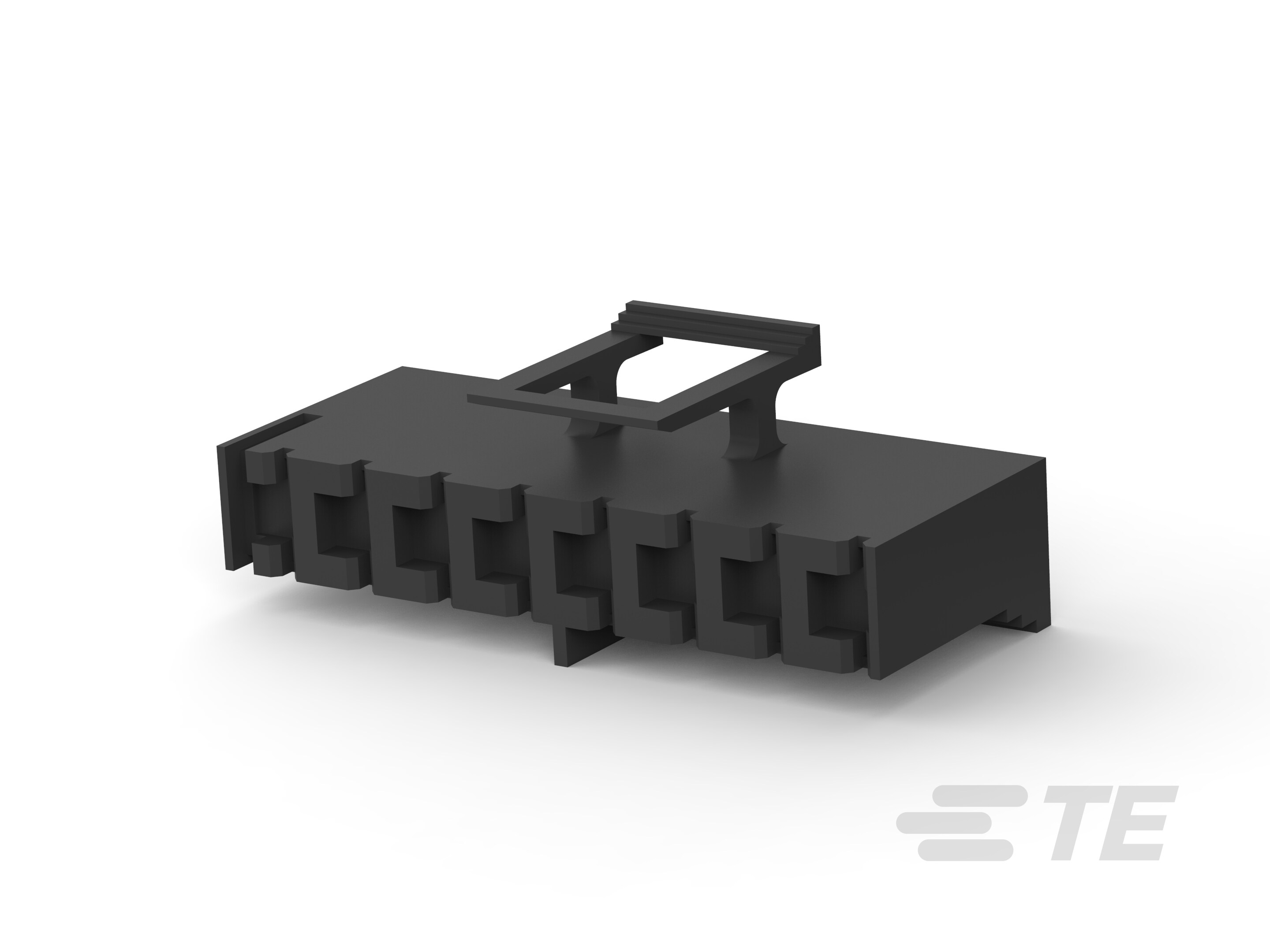 FASTON 250 REC HSG 1CIR NYLON BLK-521040-1