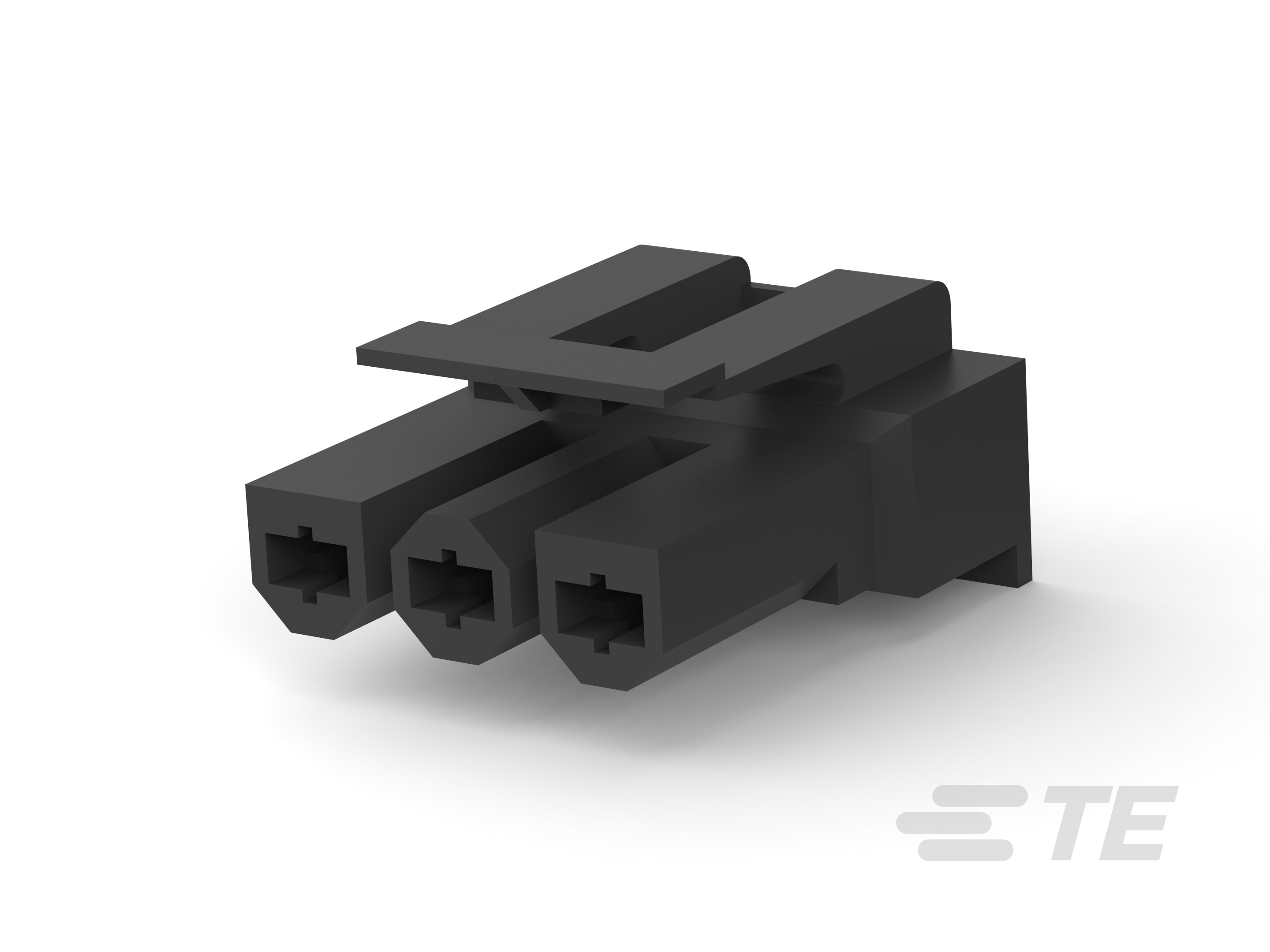 PLUG 3 POS 125 HOUSING NYLON 6/6-521190-2