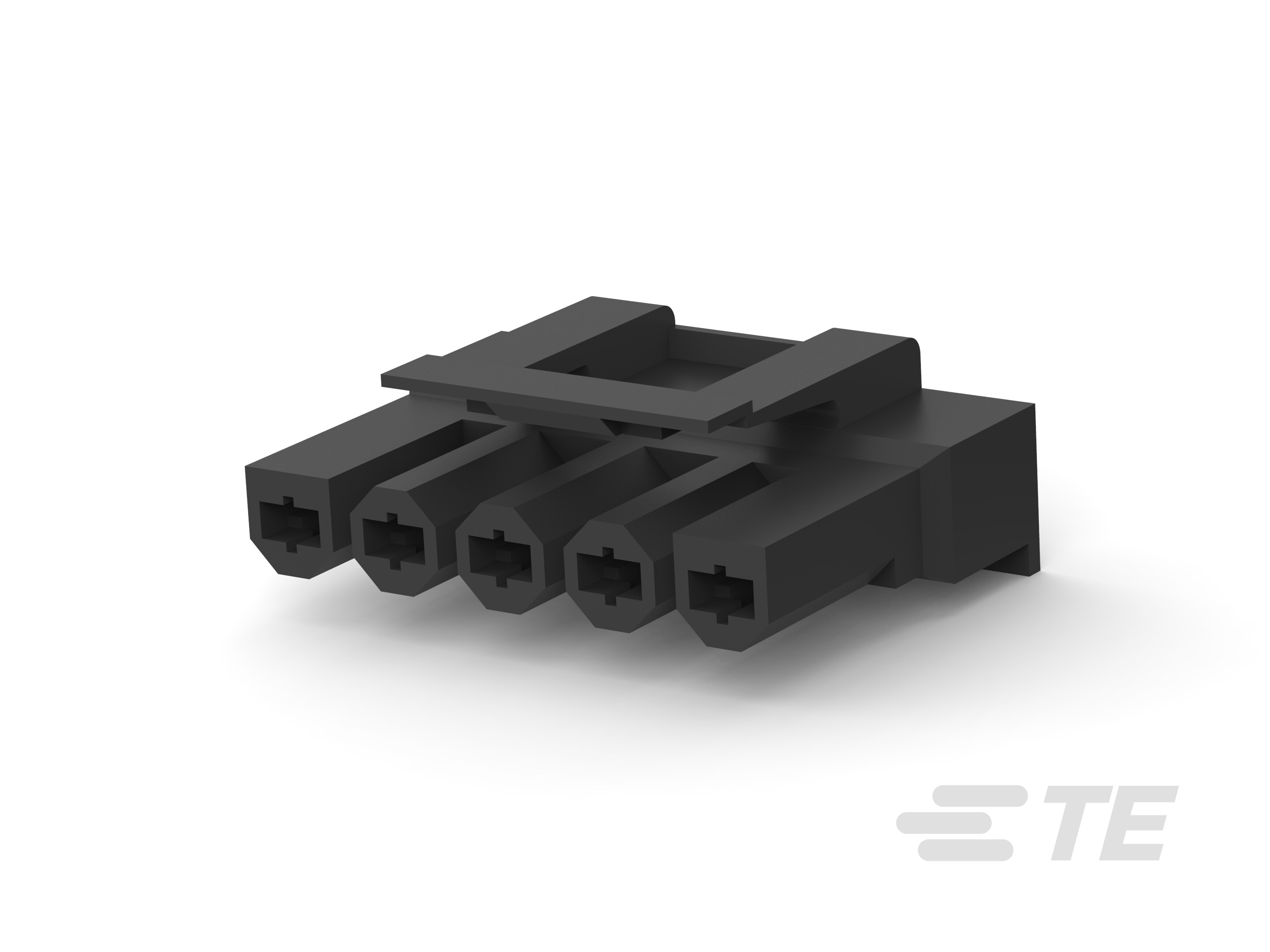 PLUG 5 POS 125 HOUSING NYLON 6/6-521190-4