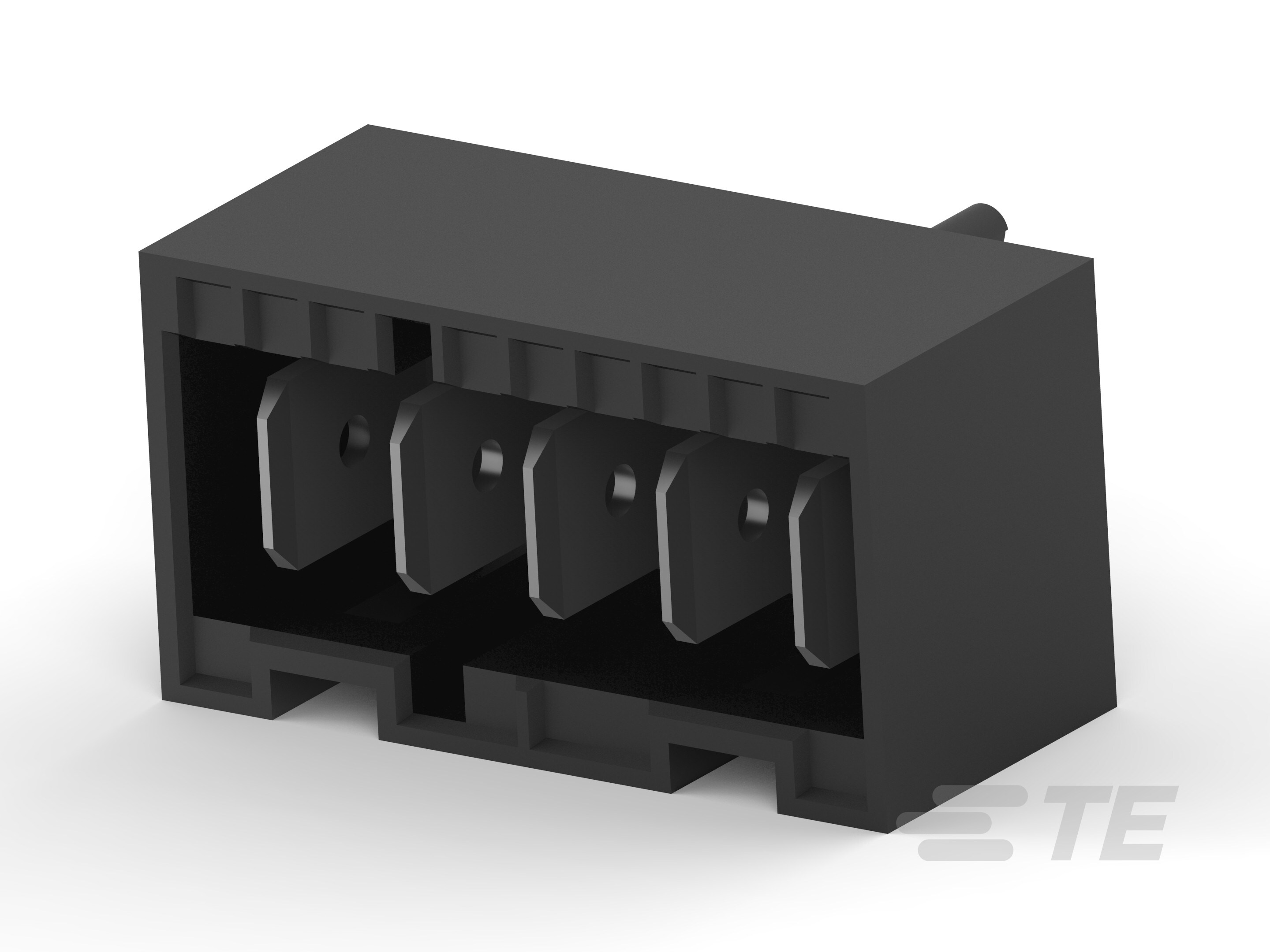 ASSY DIN VERT RAST5 HEADER05-B-521383-5