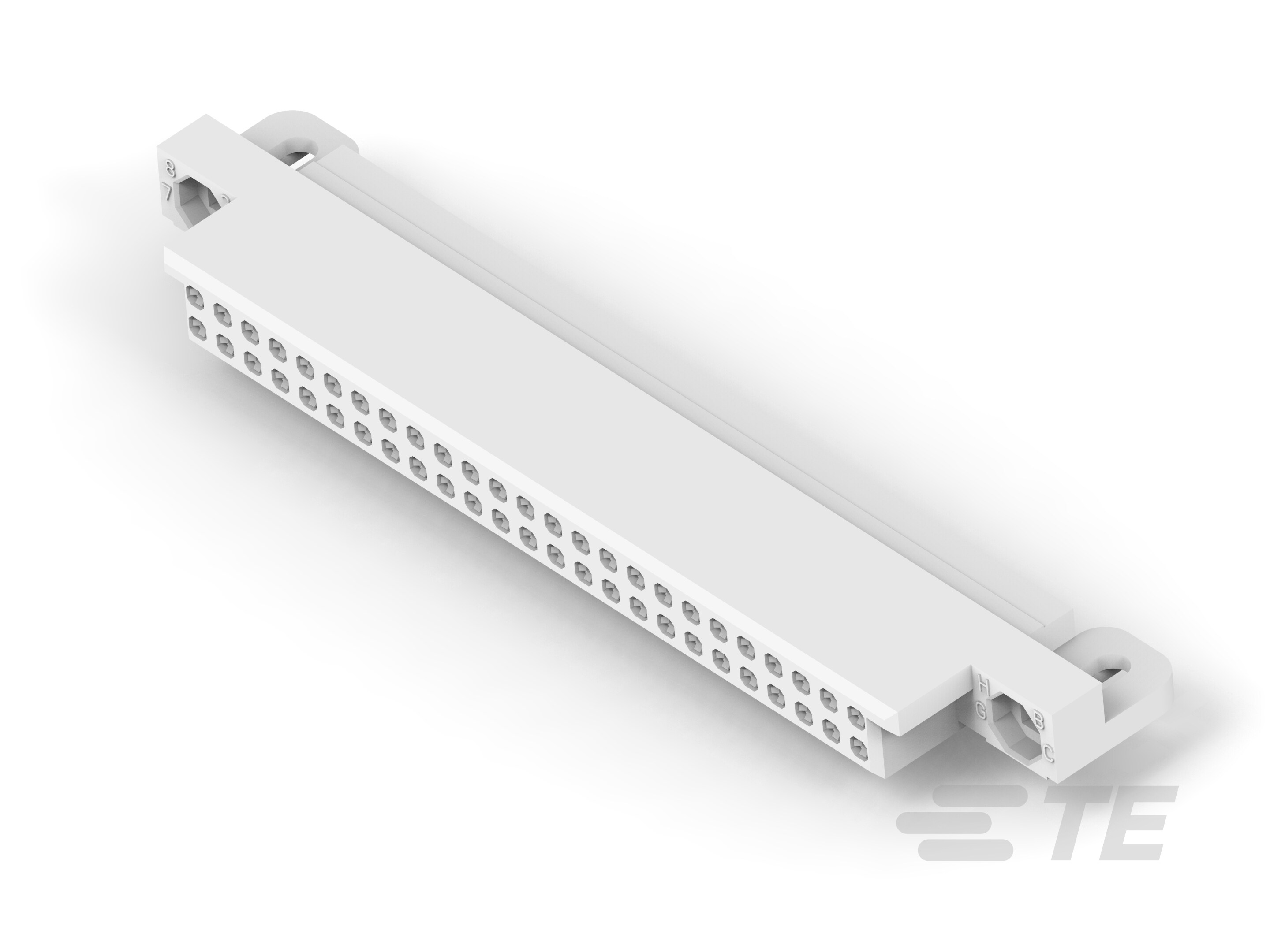 HDI RECP ASSY 2 ROW 50 POS-532428-4