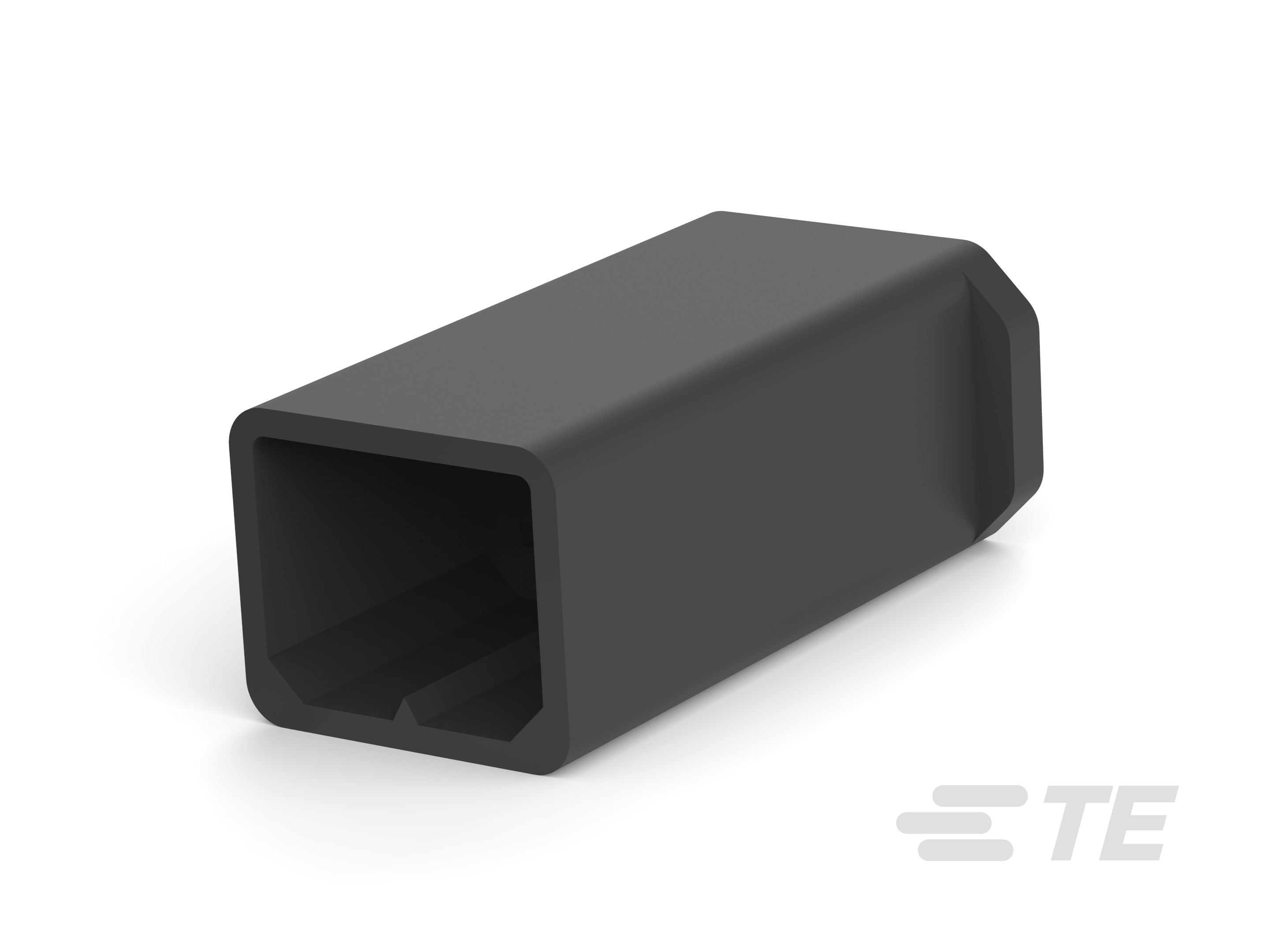 FASTIN-ON .110 HOUSING TAB NYLON 6/6-626057-1