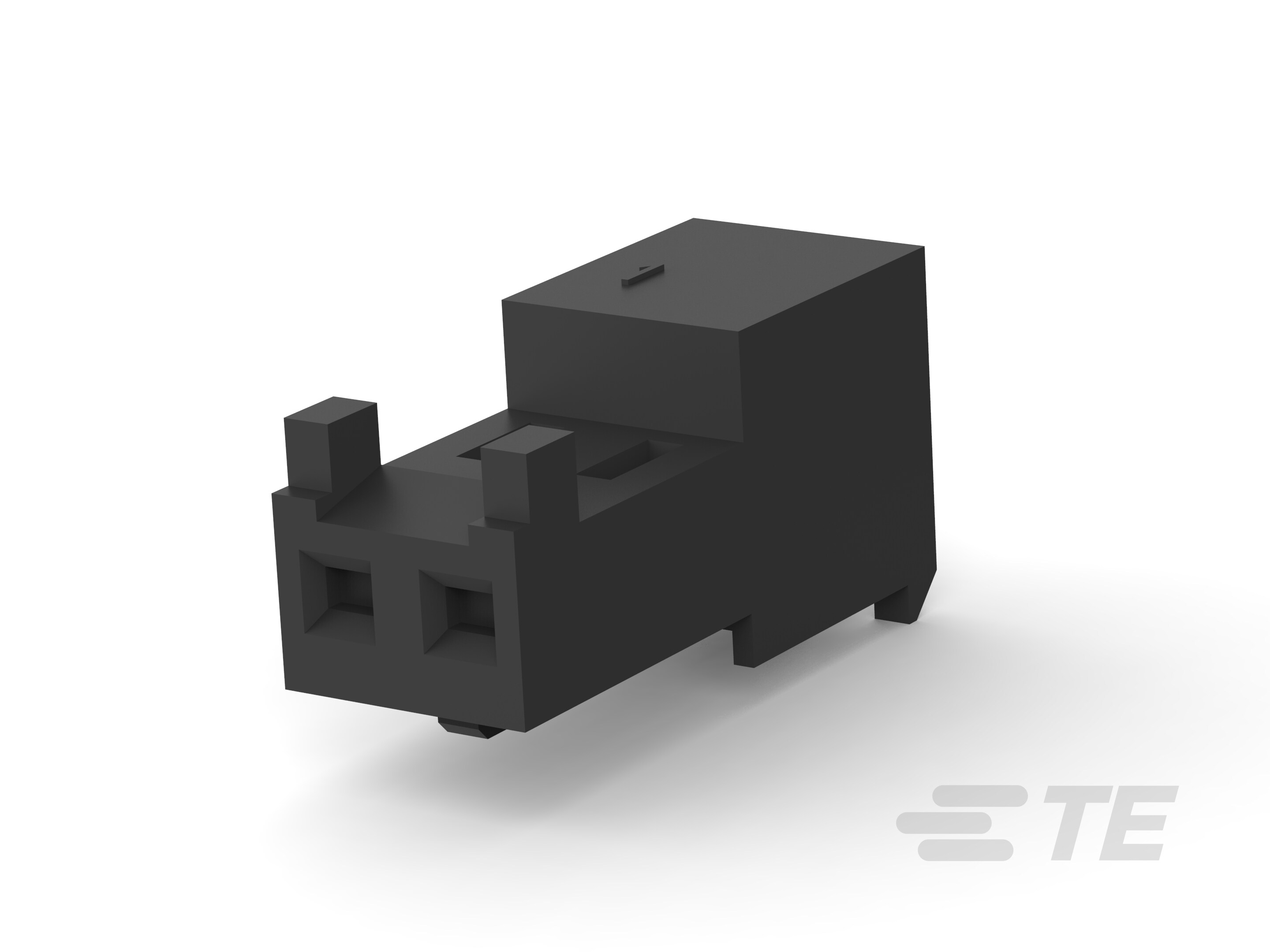 02P MTA100 CONN ASSY POL TAB-644083-2