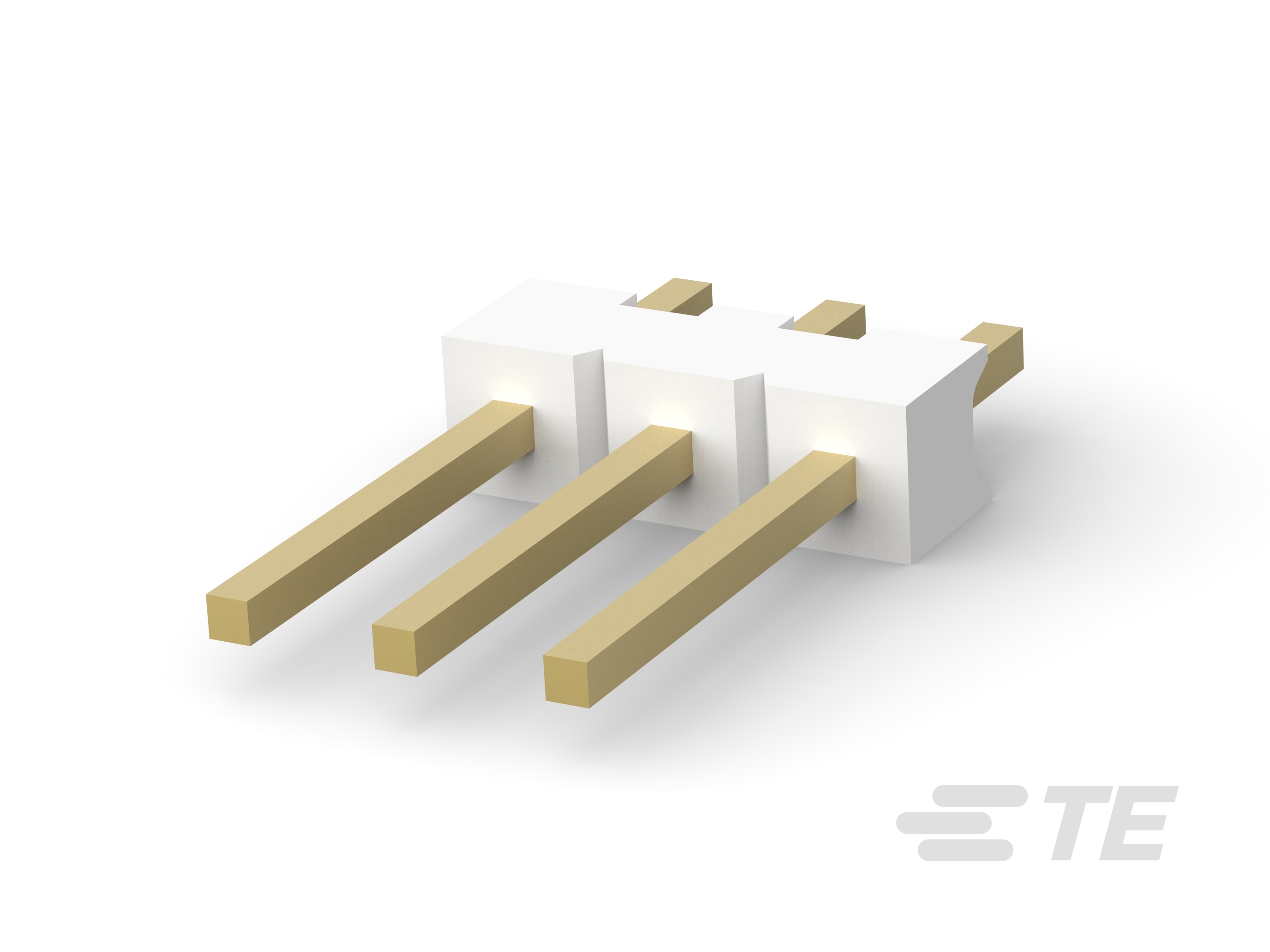 Polyester Vertical PCB Header: 2.54mm, Breakaway, MTA 100-CAT-104MTA-PVBRH