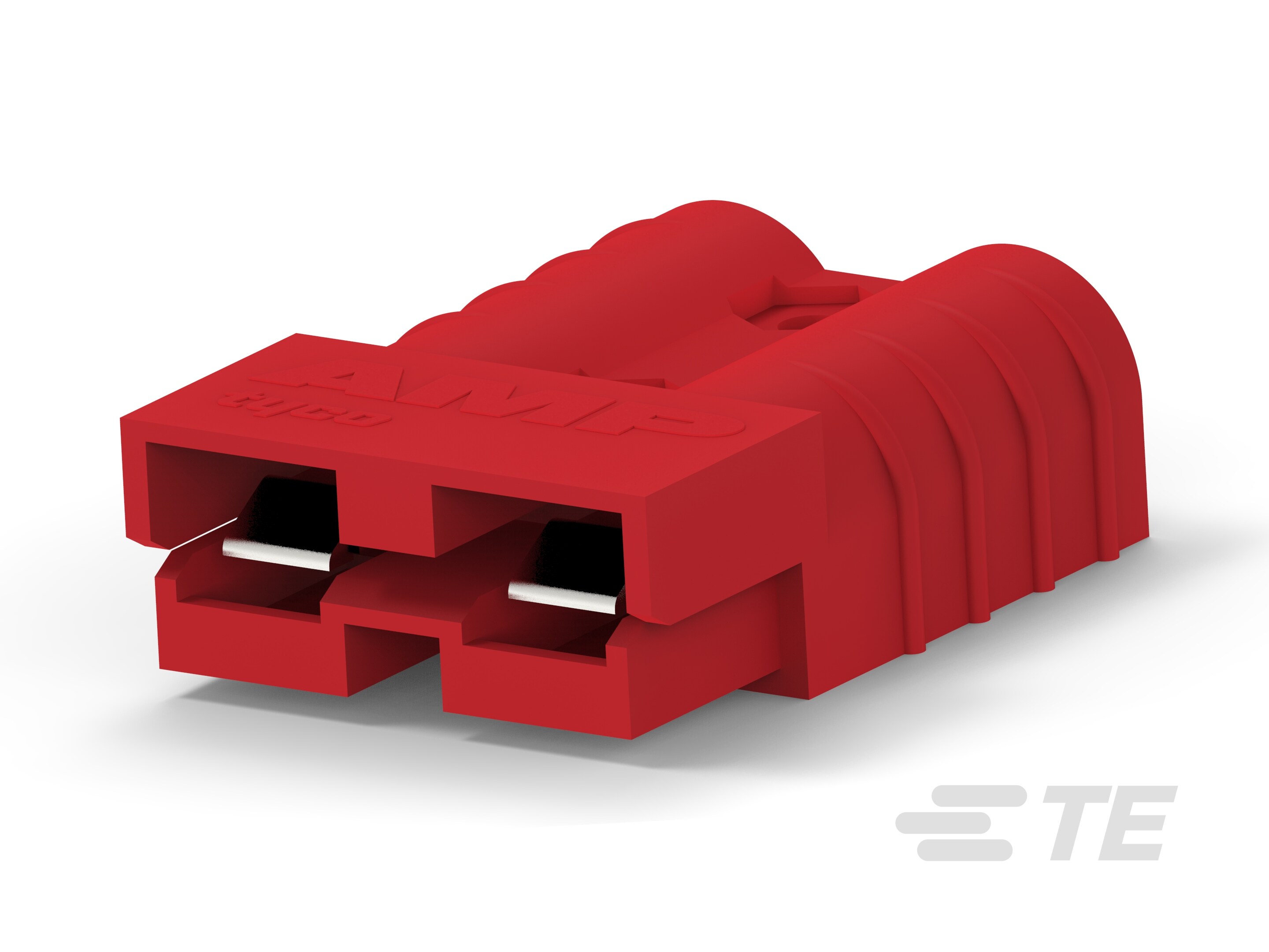 SRS 50 CONN KIT,RED,6 AWG-647892-3