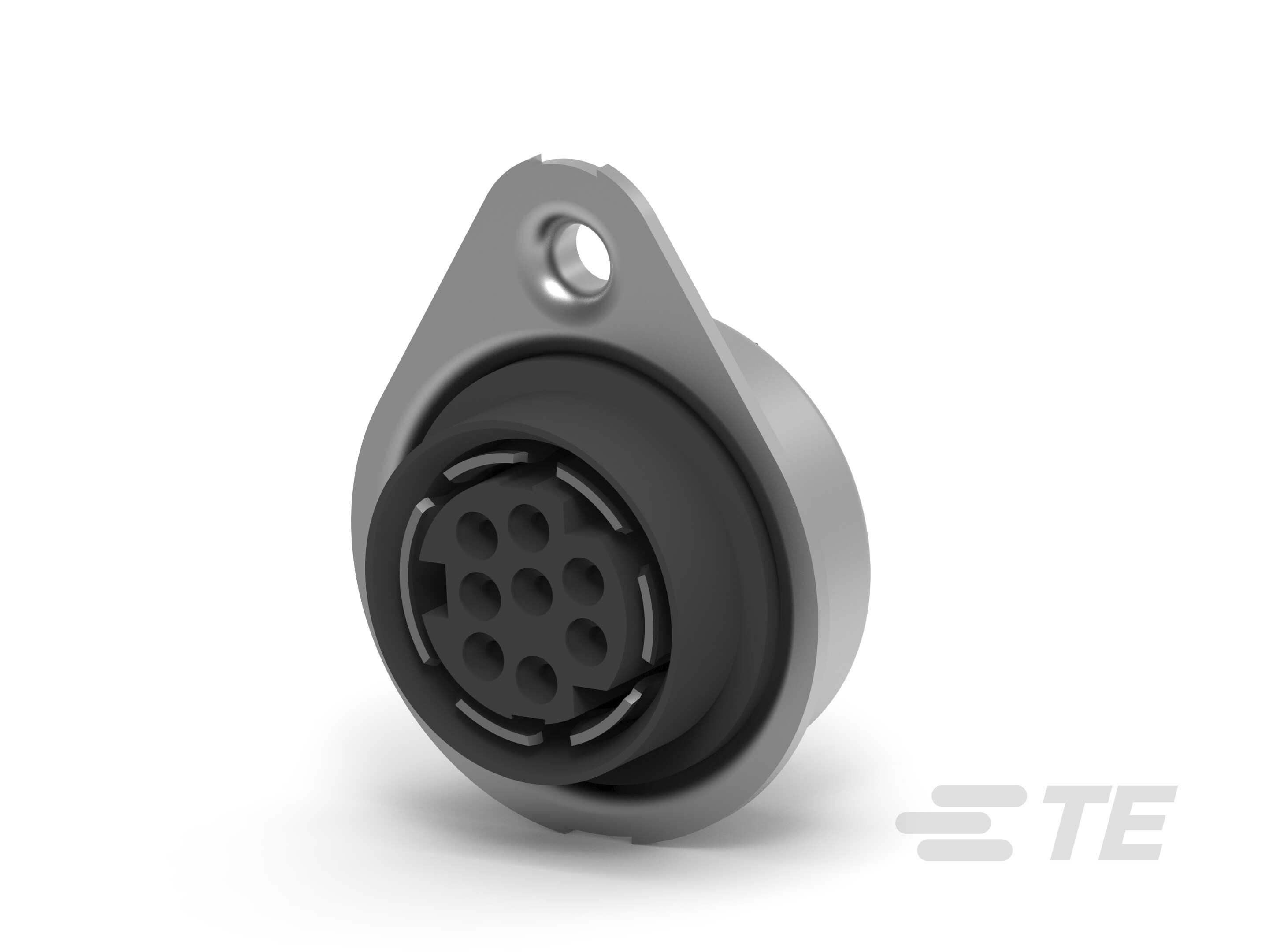 Mini DIN, 8 pos, Vertical, Shield-750340-2