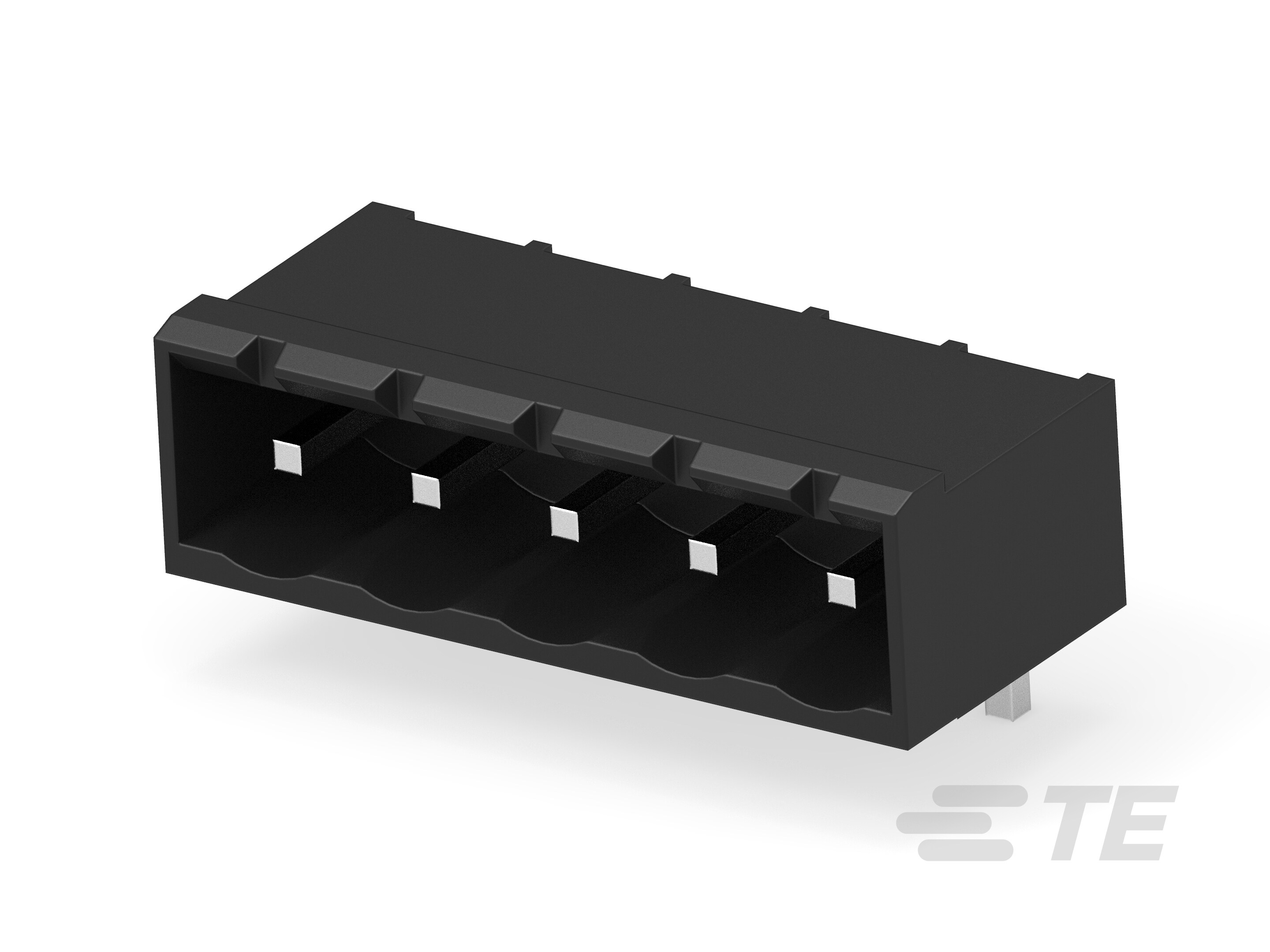 5POS 5.08MM CE R/A HDR,TRM BLK-796639-5